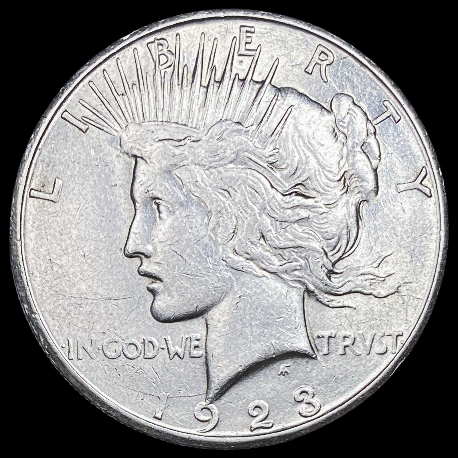 1923-S Silver Peace Dollar UNCIRCULATED: 1923-S Silver Peace Dollar UNCIRCULATED