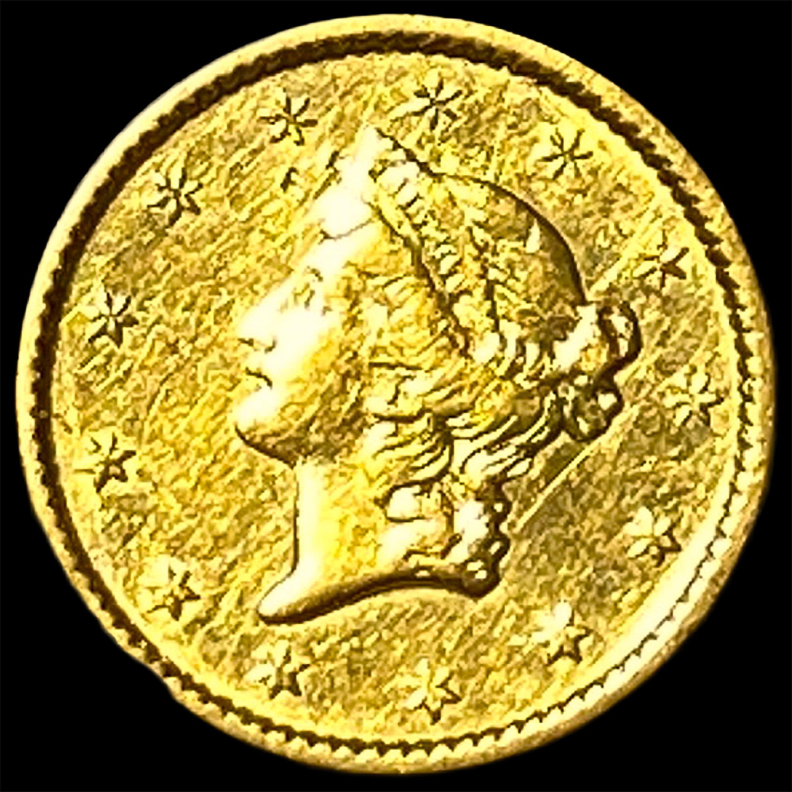 1851 Gold $1 Liberty Head Type 1 UNCIRCULATED: 1851 Gold $1 Liberty Head Type 1 UNCIRCULATED