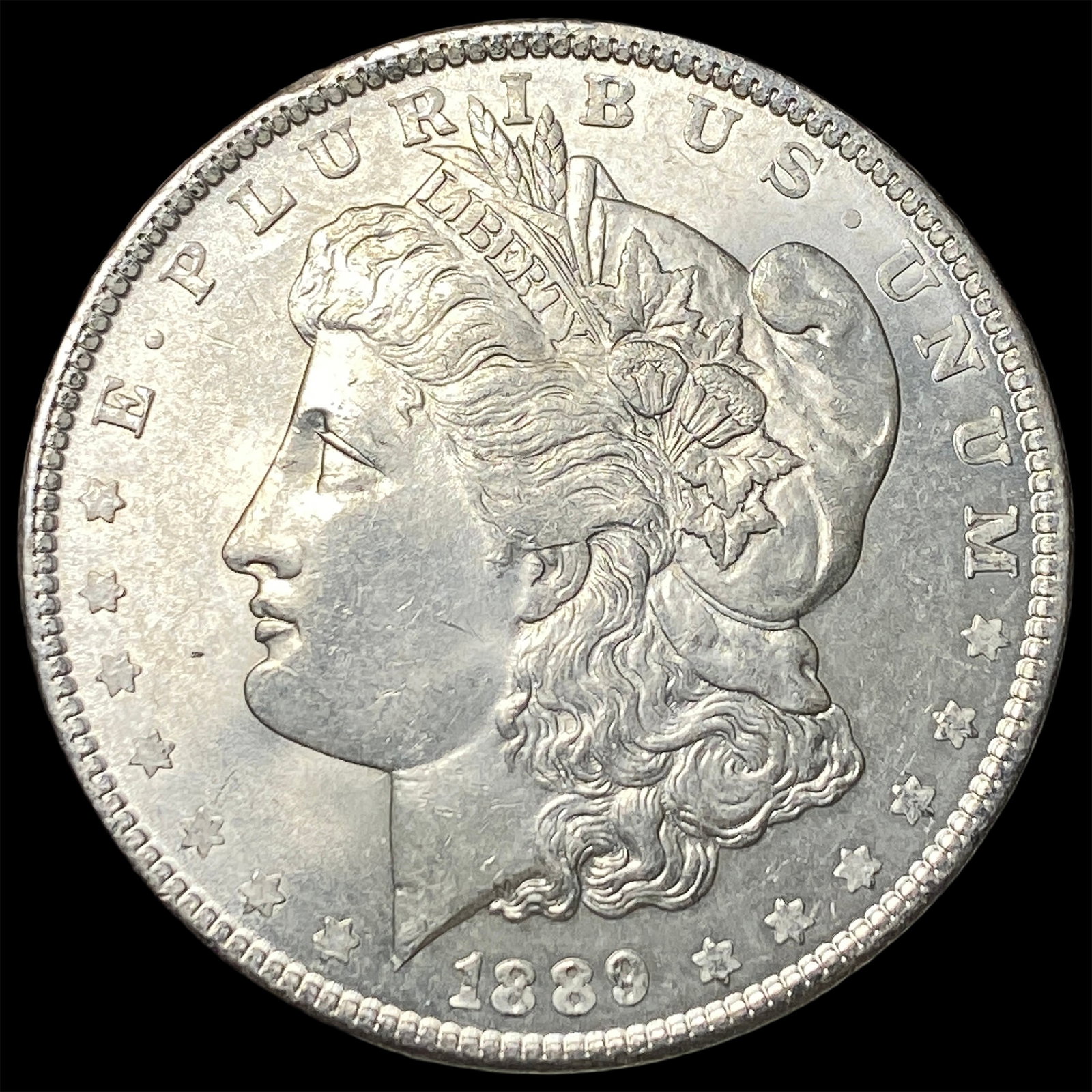 1889 Silver Morgan Dollar CHOICE BU (1 of 2)