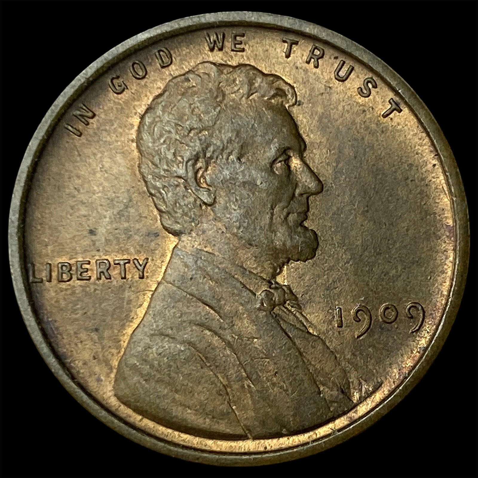 1909 VDB Lincoln Wheat Cent CHOICE BU (1 of 2)