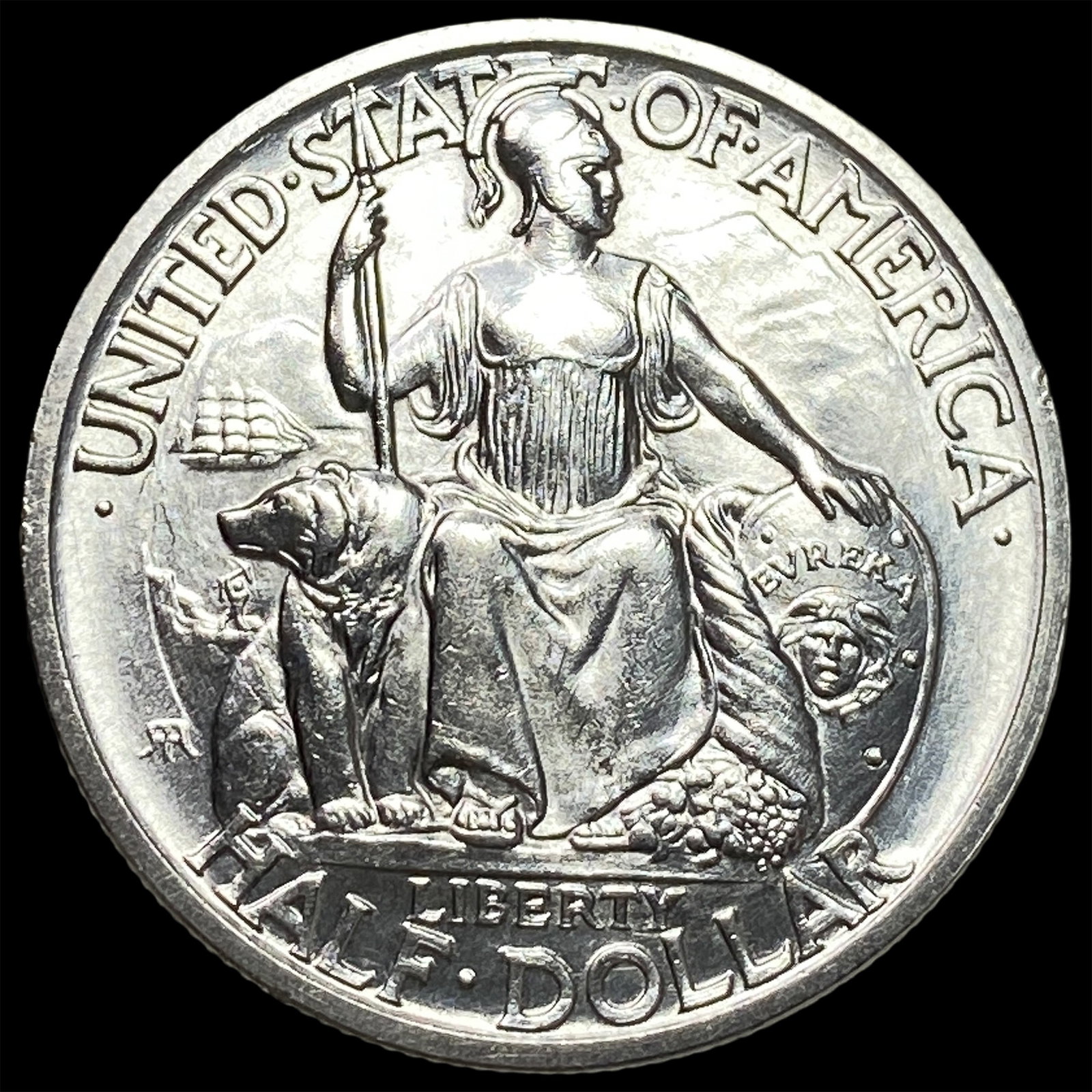 1935-S Silver San Diego Half Dollar UNCIRCULATED: 1935-S Silver San Diego Half Dollar UNCIRCULATED