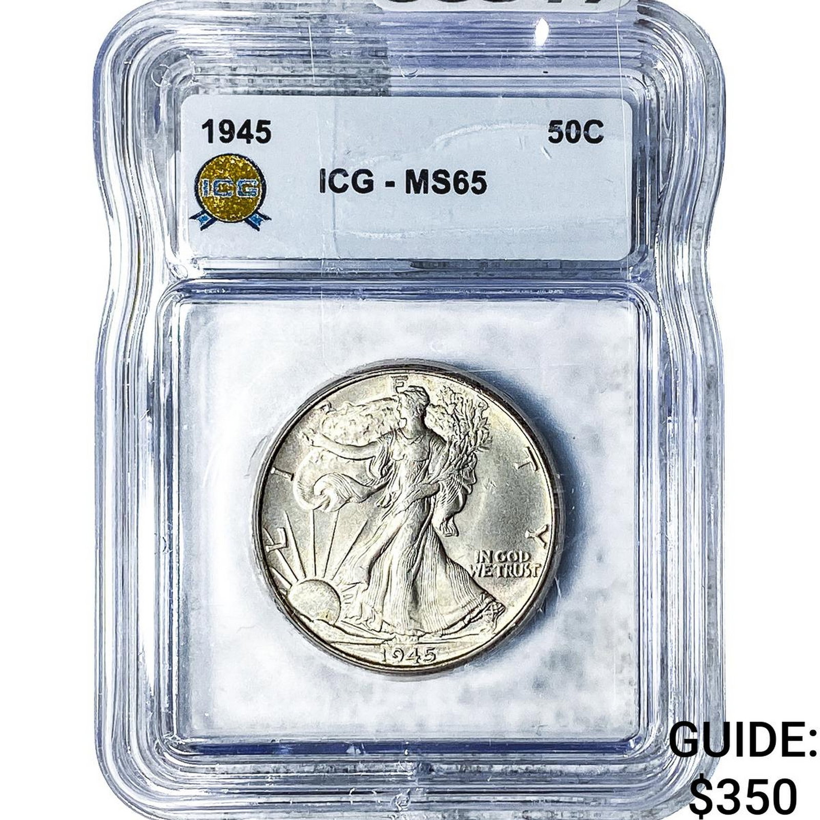1945 Walking Liberty Half Dollar ICG MS65 (1 of 2)