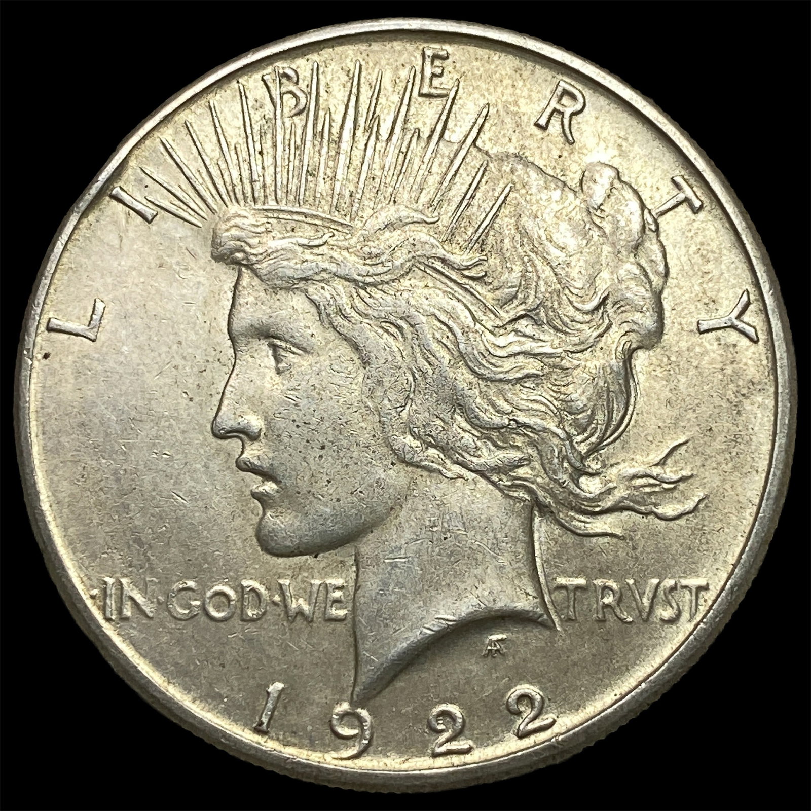 1922-S Silver Peace Dollar UNCIRCULATED: 1922-S Silver Peace Dollar UNCIRCULATED