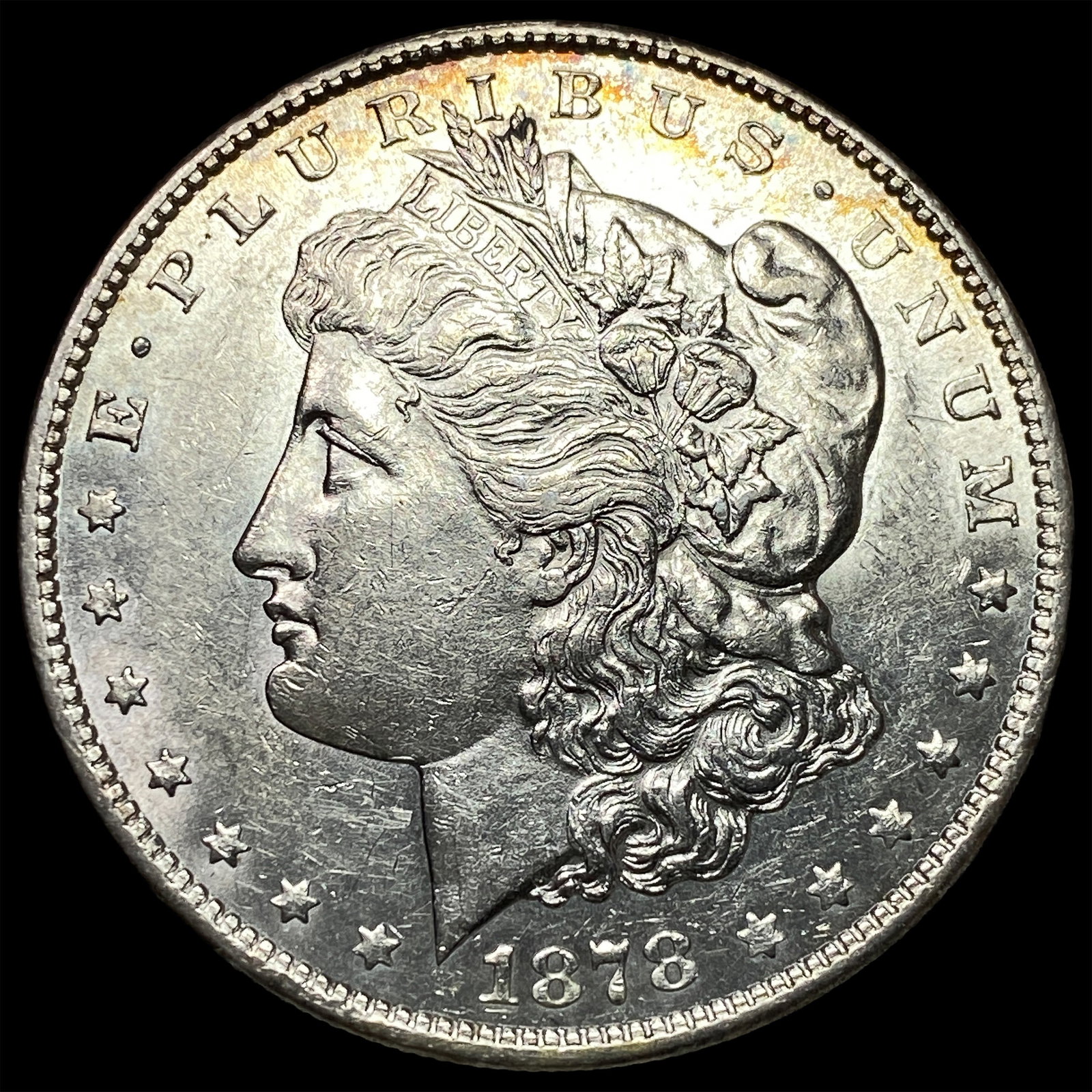 1878-S Silver Morgan Dollar CHOICE BU: 1878-S Silver Morgan Dollar CHOICE BU