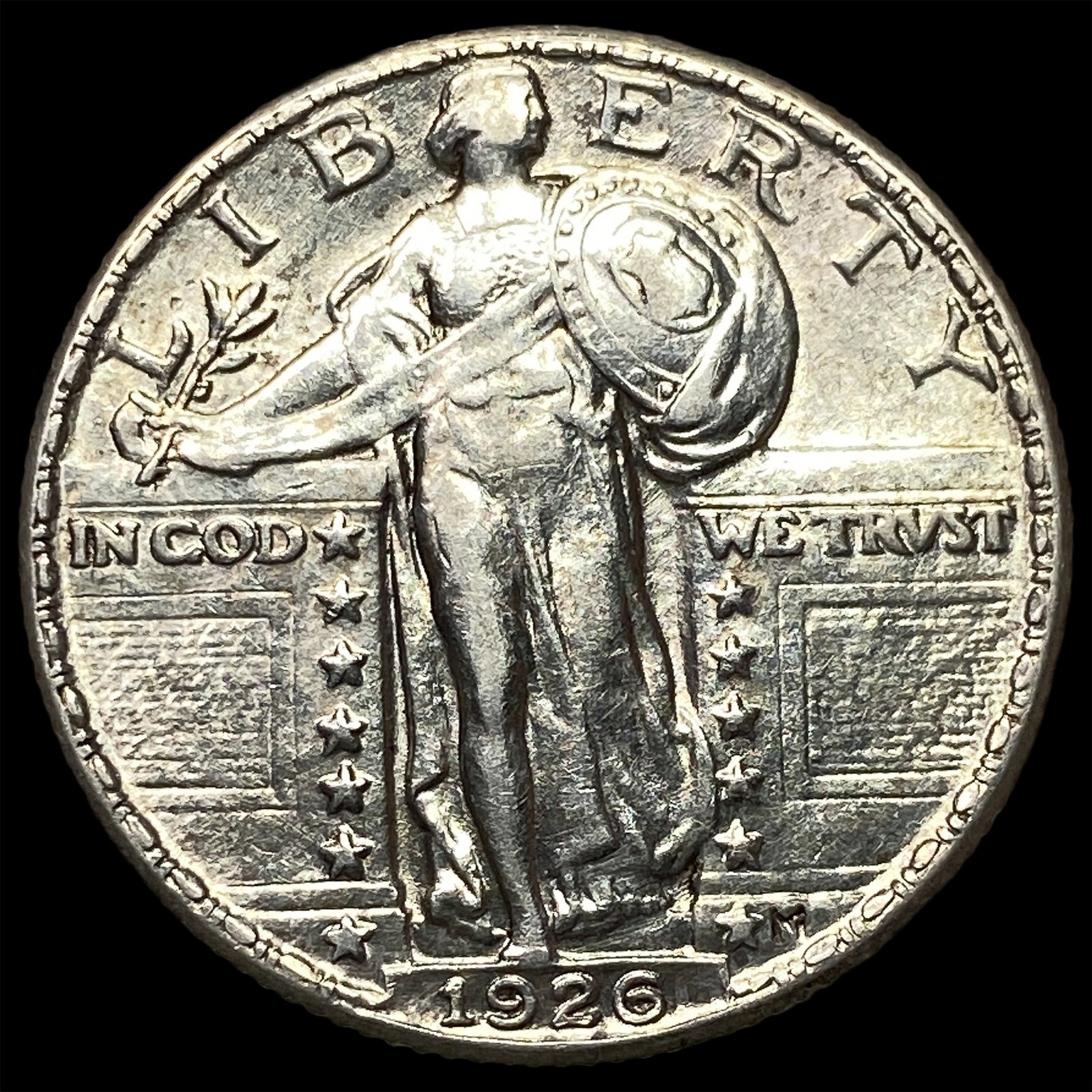 1926 Standing Liberty Quarter CHOICE AU (1 of 2)