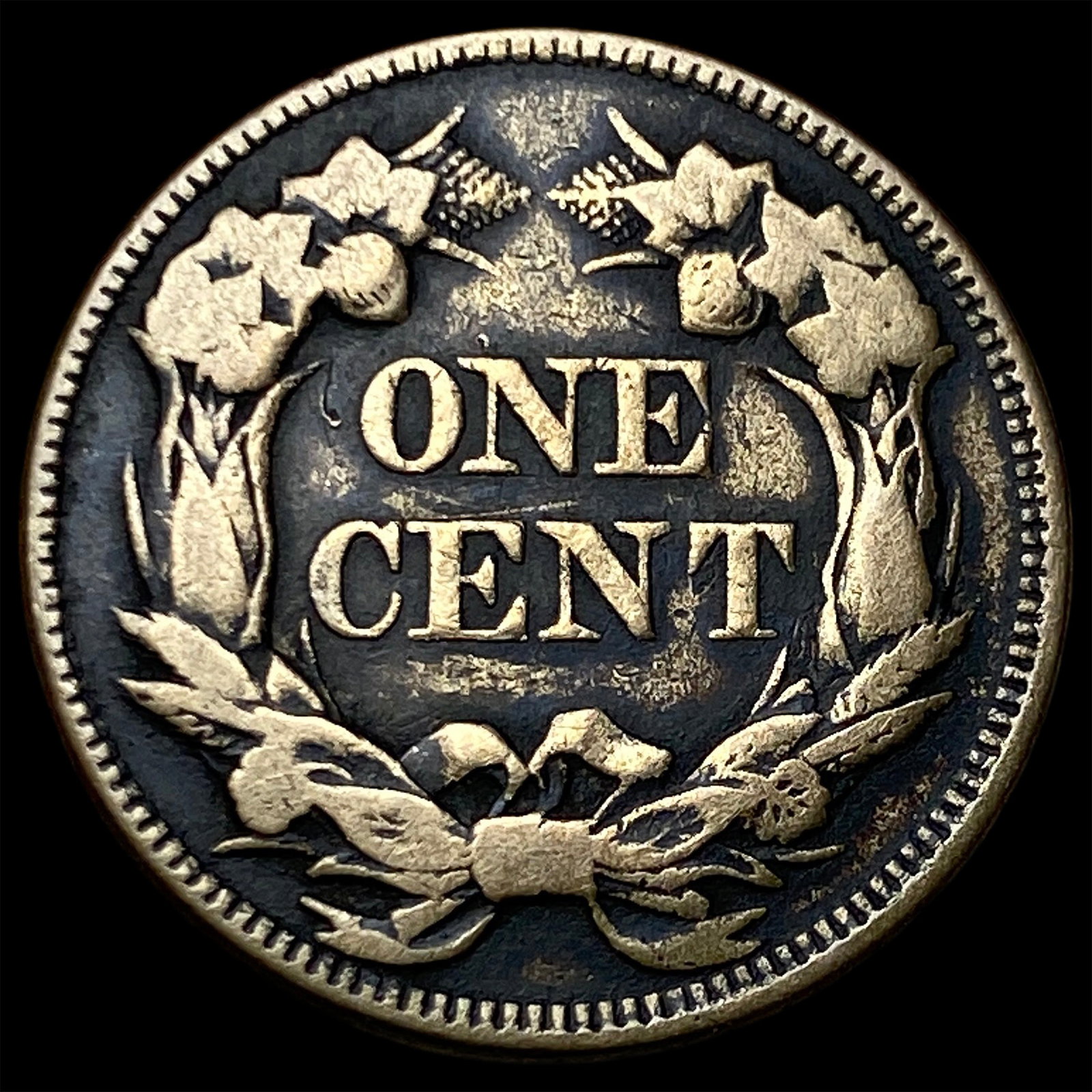 1857 Flying Eagle Cent LIGHTLY CIRCULATED - 2