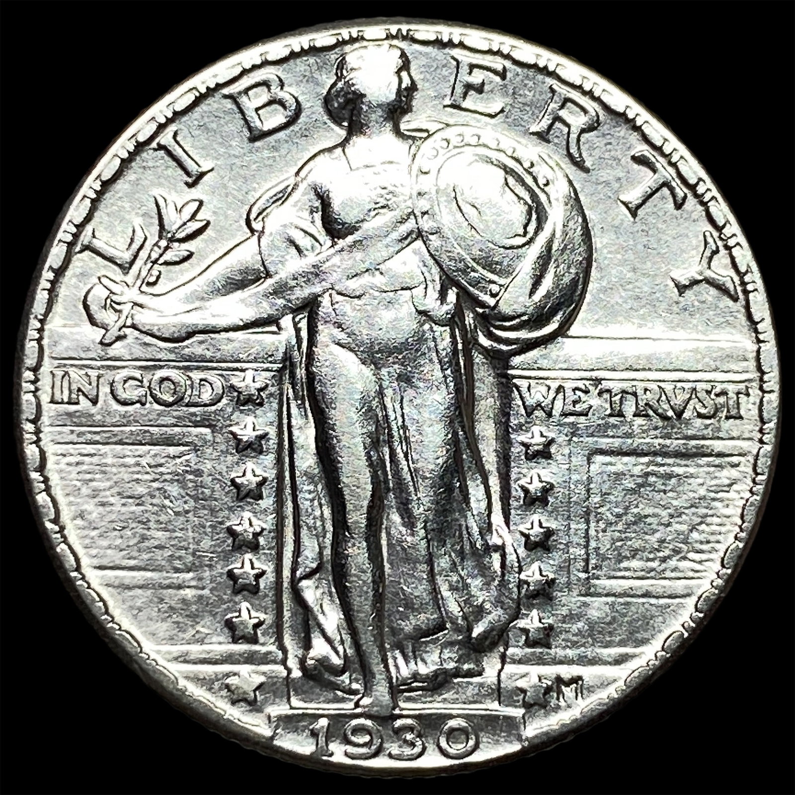 1930 Silver Standing Liberty Quarter UNCIRCULATED: 1930 Silver Standing Liberty Quarter UNCIRCULATED