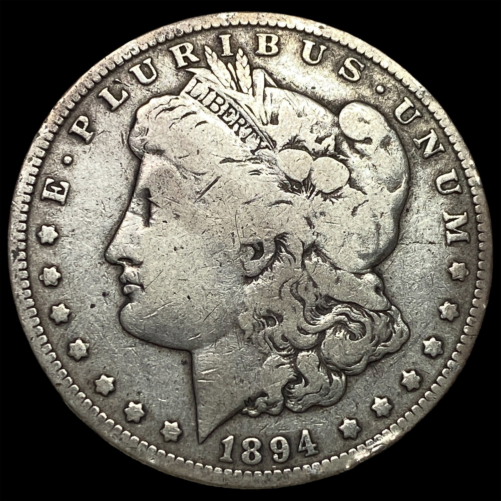1894-O Morgan Silver Dollar NICELY CIRCULATED: 1894-O Morgan Silver Dollar NICELY CIRCULATED