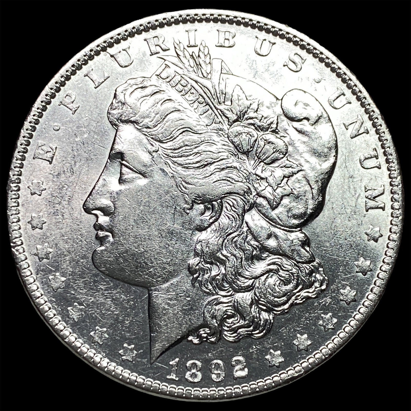 1892 Morgan Silver Dollar UNCIRCULATED: 1892 Morgan Silver Dollar UNCIRCULATED