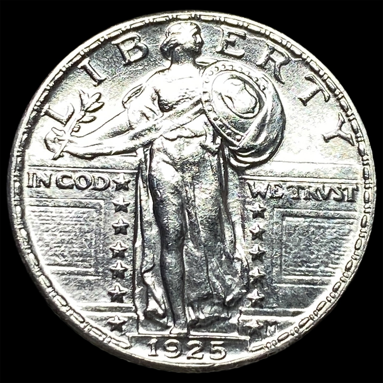 1925 Standing Liberty Silver Quarter UNCIRCULATED (1 of 2)