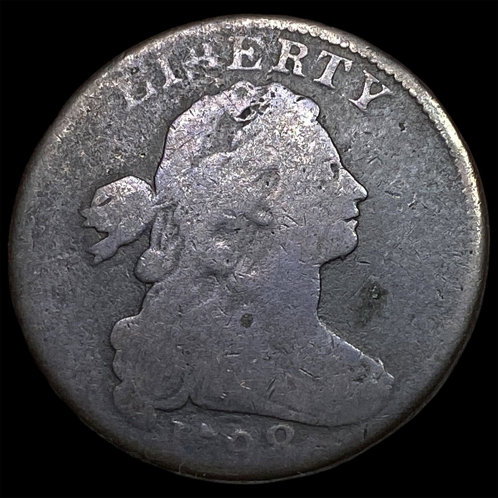 1798 Draped Bust Large Cent NICELY CIRCULATED: 1798 Draped Bust Large Cent NICELY CIRCULATED
