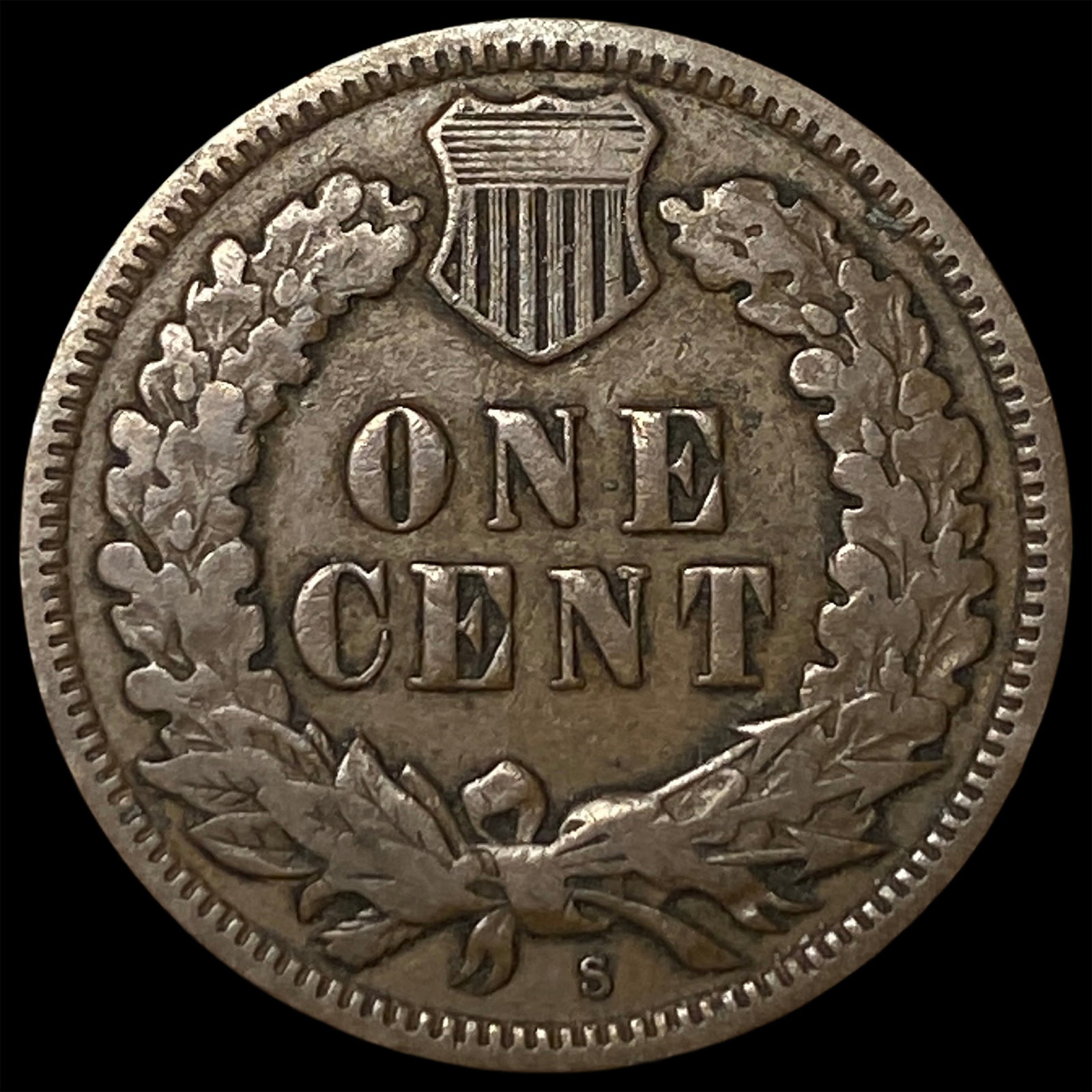 1908-S Indian Head Cent LIGHTLY CIRCULATED - 2