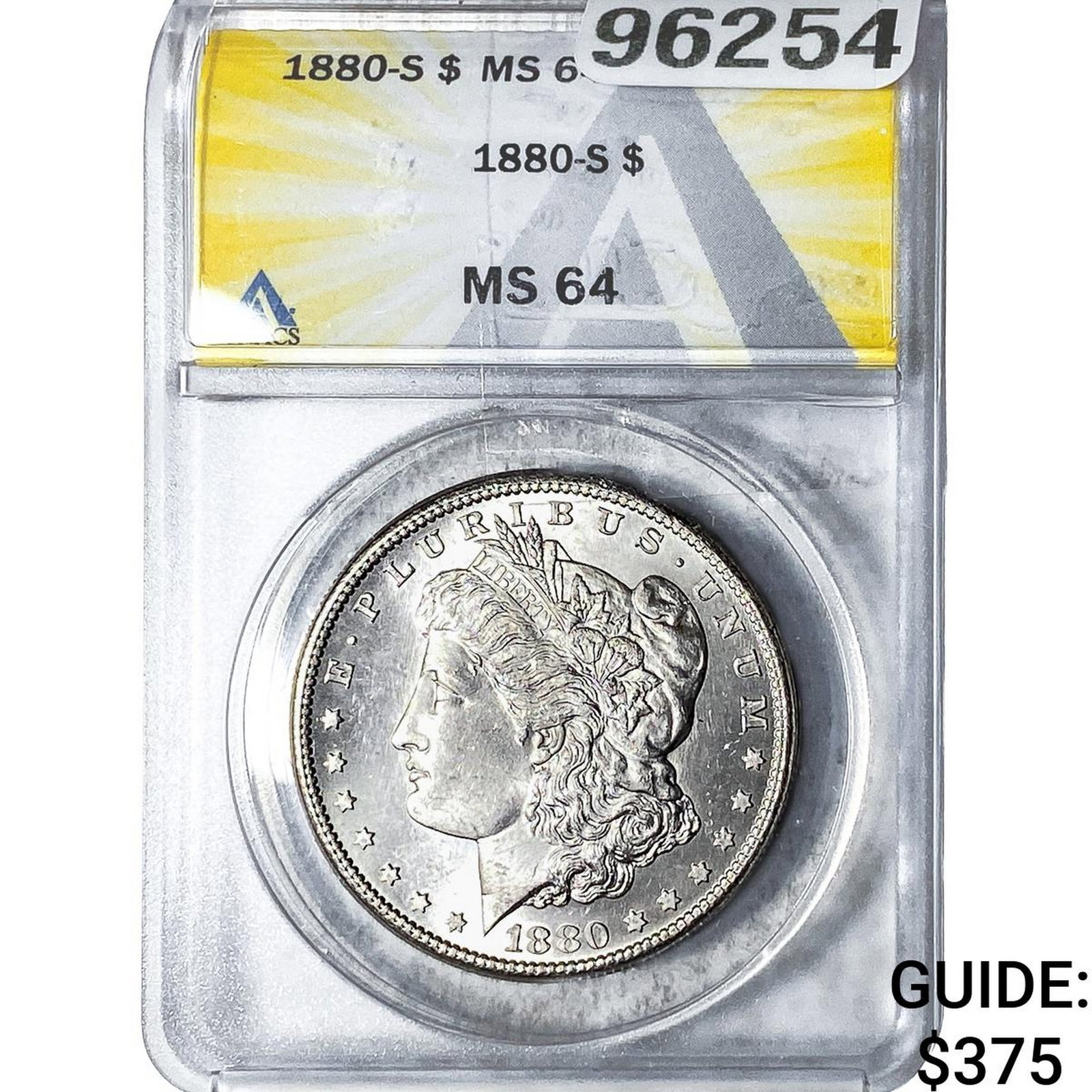 1880-S Morgan Silver Dollar ANACS MS64 (1 of 2)
