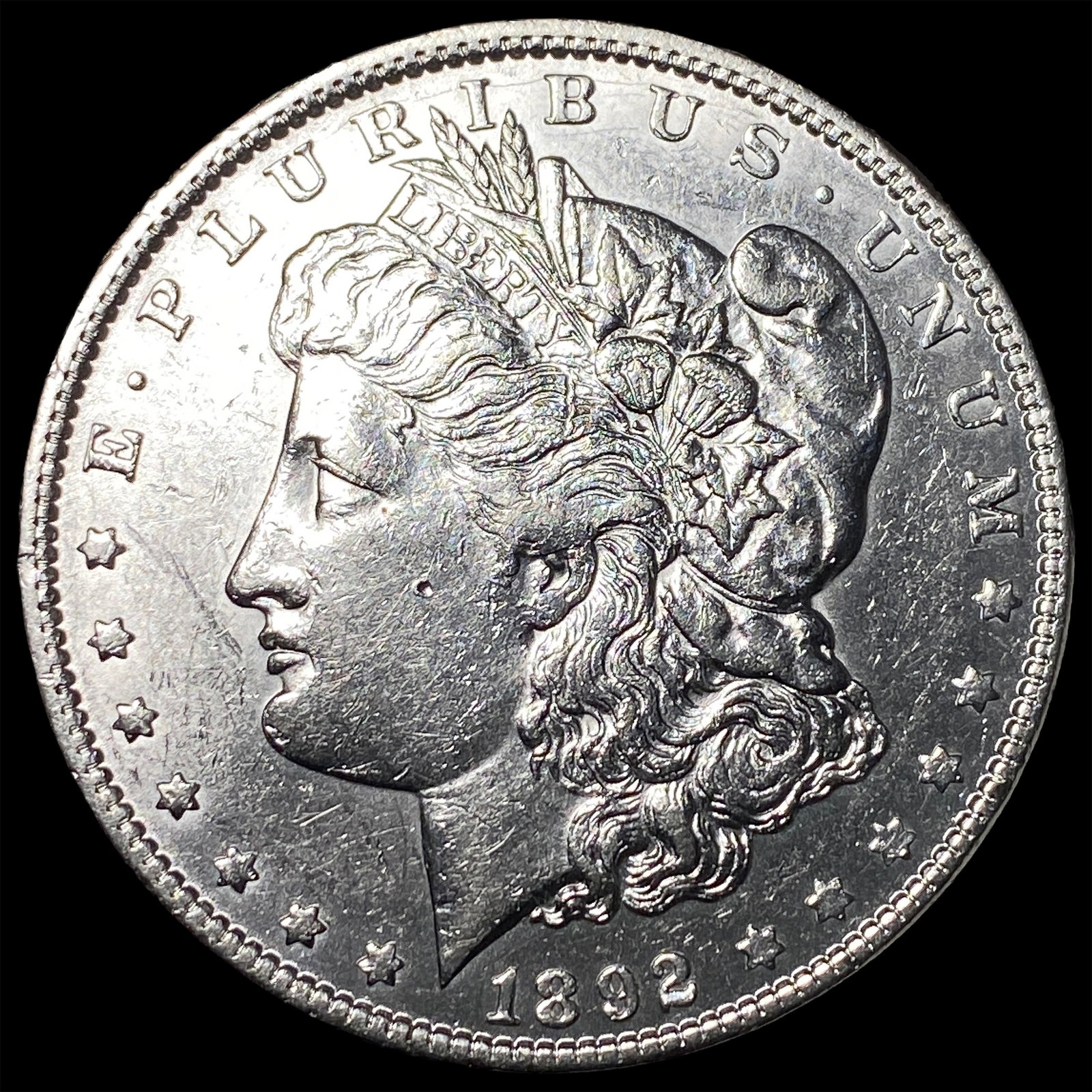 1892 Silver Morgan Dollar CHOICE AU (1 of 2)