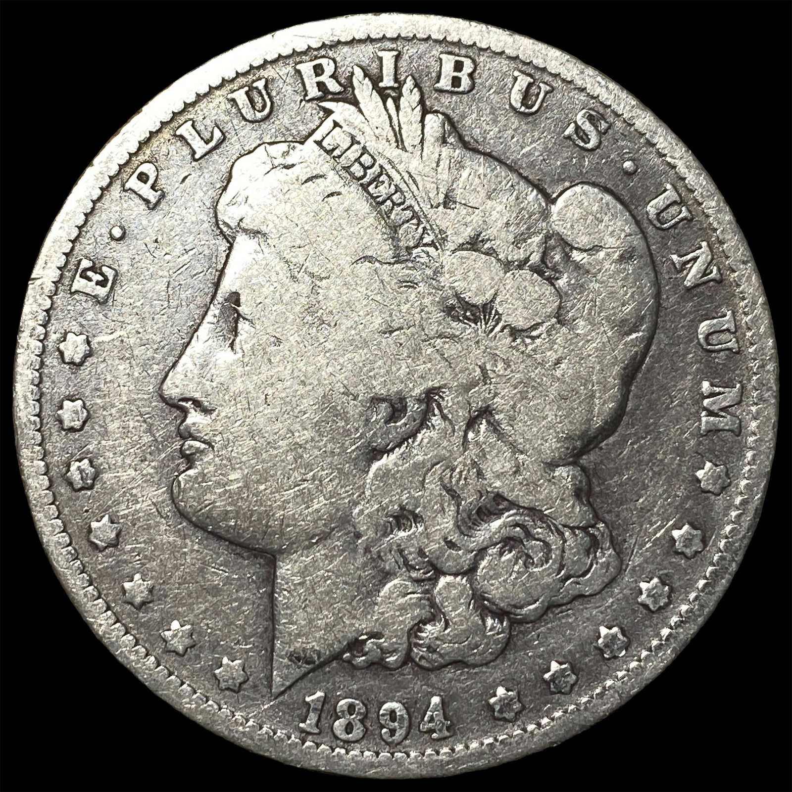 1894-O Morgan Silver Dollar NICELY CIRCULATED: 1894-O Morgan Silver Dollar NICELY CIRCULATED