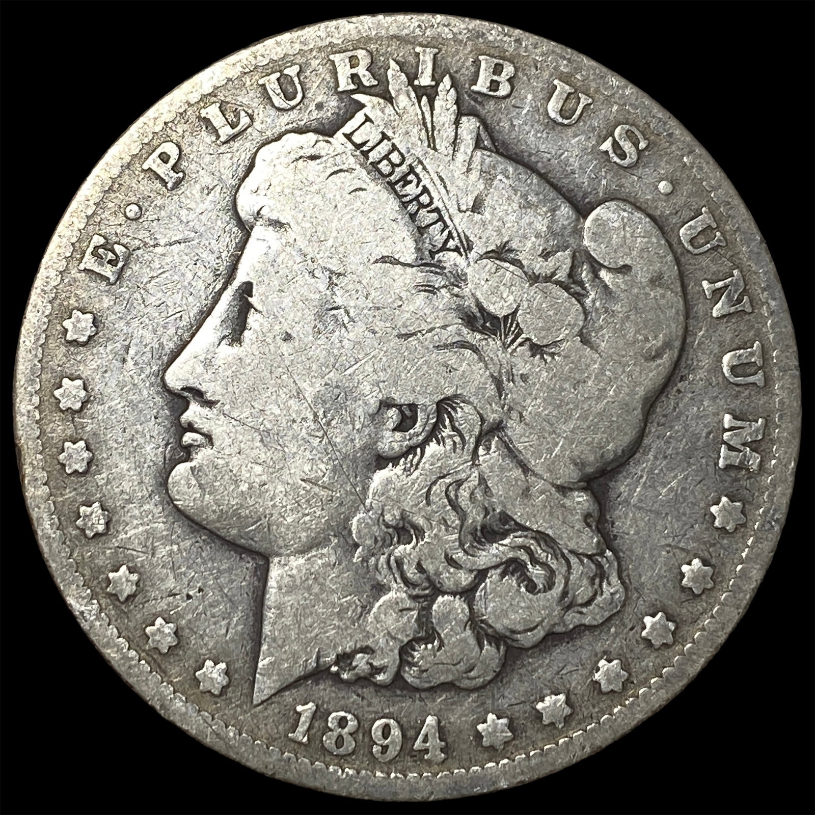 1894-O Silver Morgan Dollar NICELY CIRCULATED