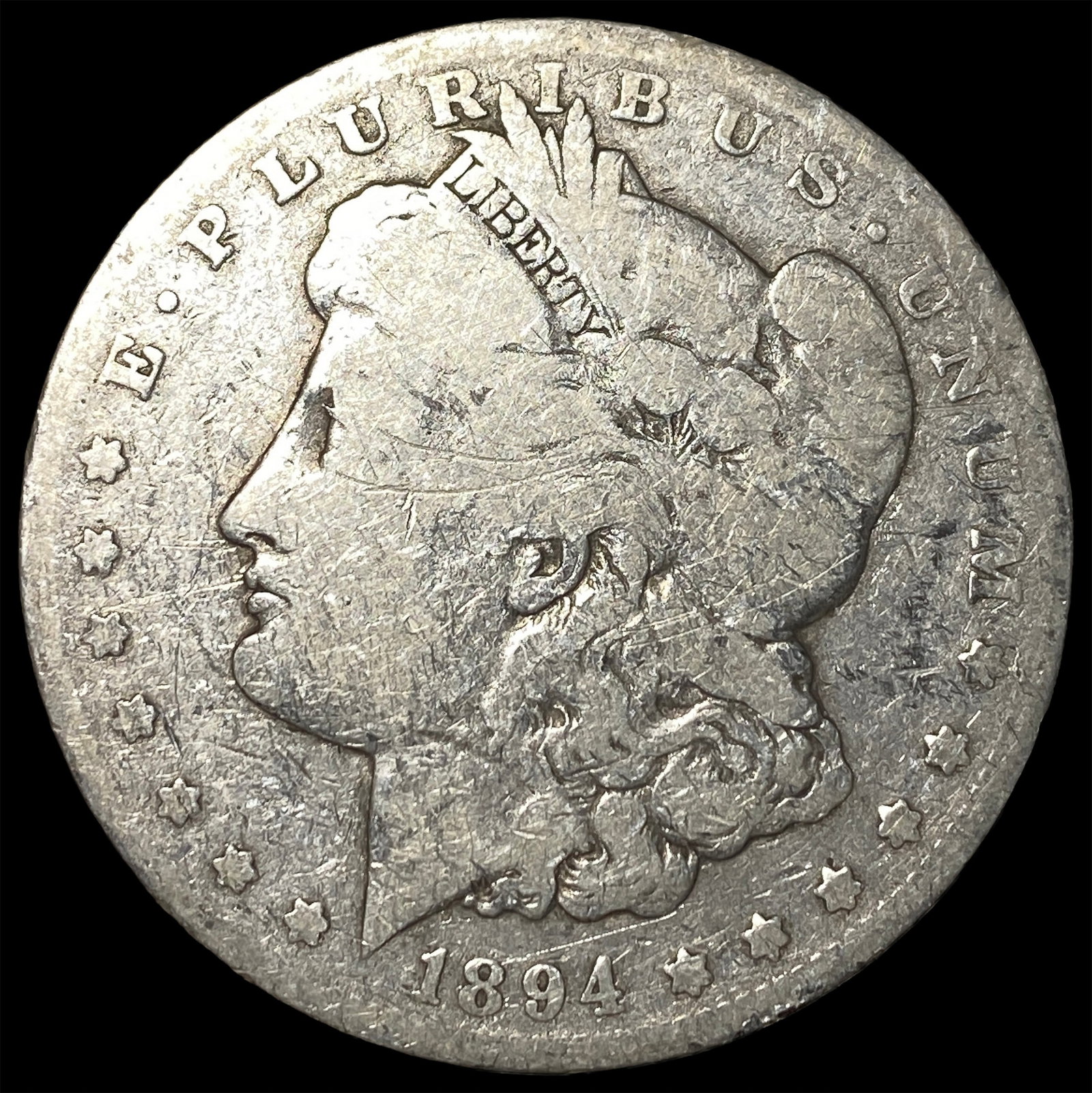 1894-O Silver Morgan Dollar NICELY CIRCULATED: 1894-O Silver Morgan Dollar NICELY CIRCULATED
