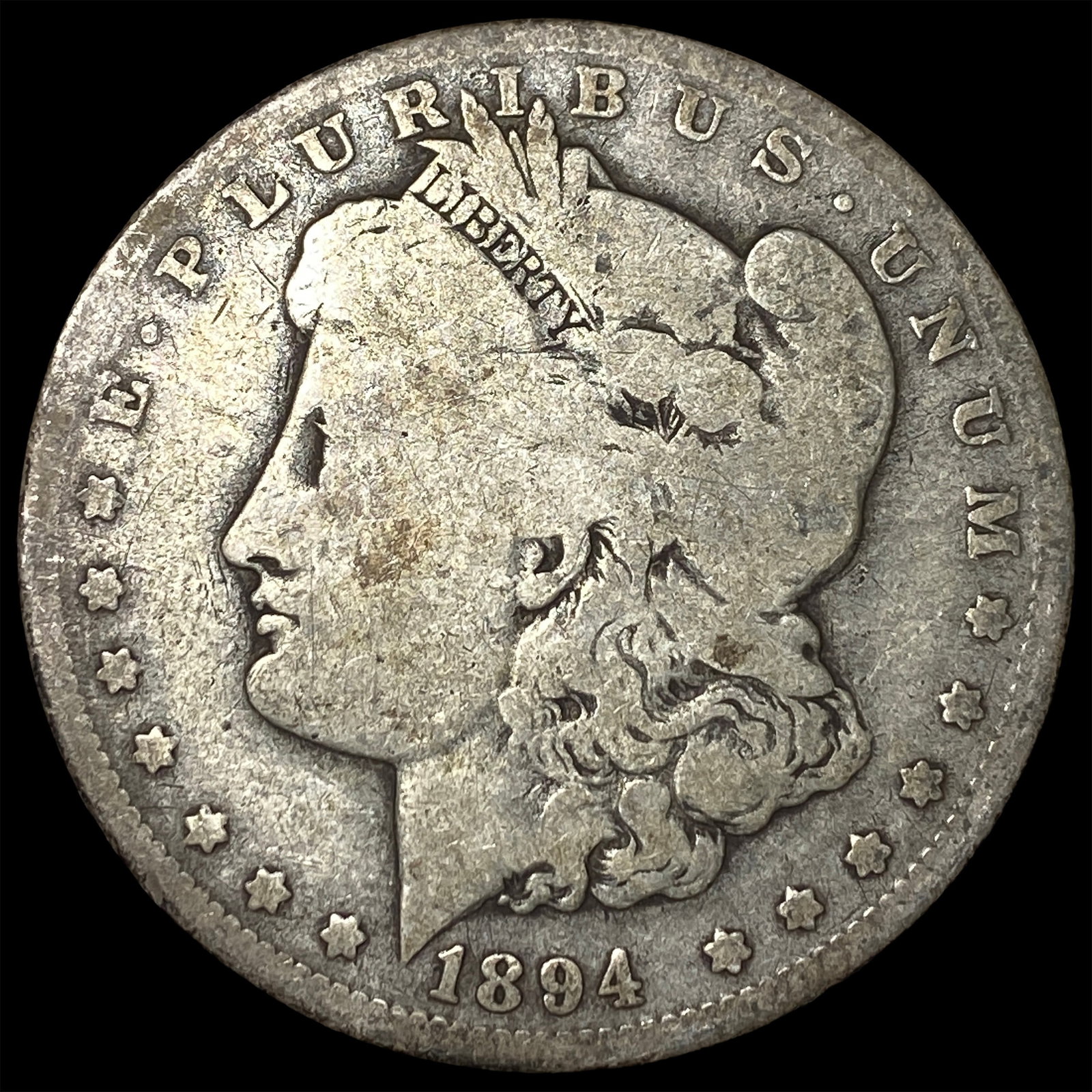 1894-O Silver Morgan Dollar NICELY CIRCULATED: 1894-O Silver Morgan Dollar NICELY CIRCULATED