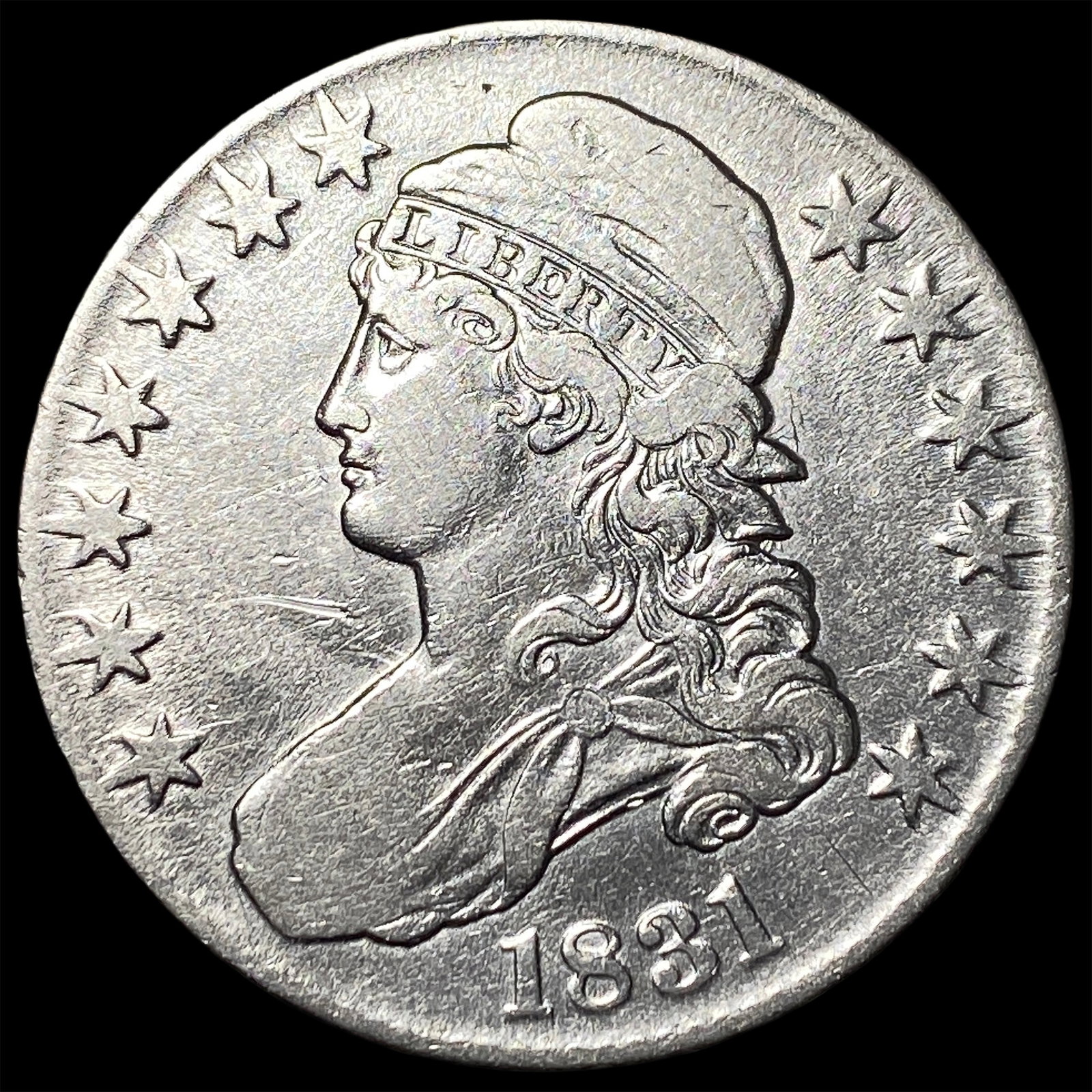 1831 Capped Bust Half Dollar HIGH GRADE: 1831 Capped Bust Half Dollar HIGH GRADE