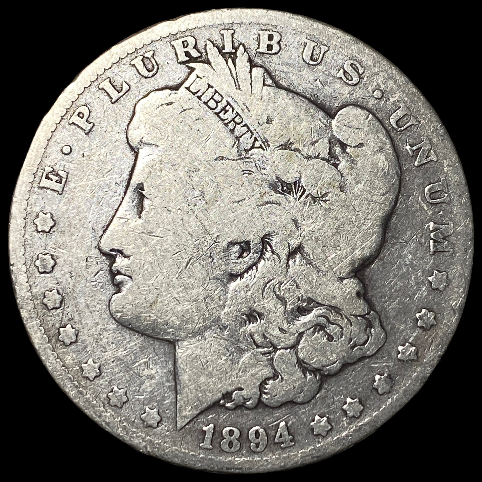 1894-O Morgan Silver Dollar NICELY CIRCULATED
