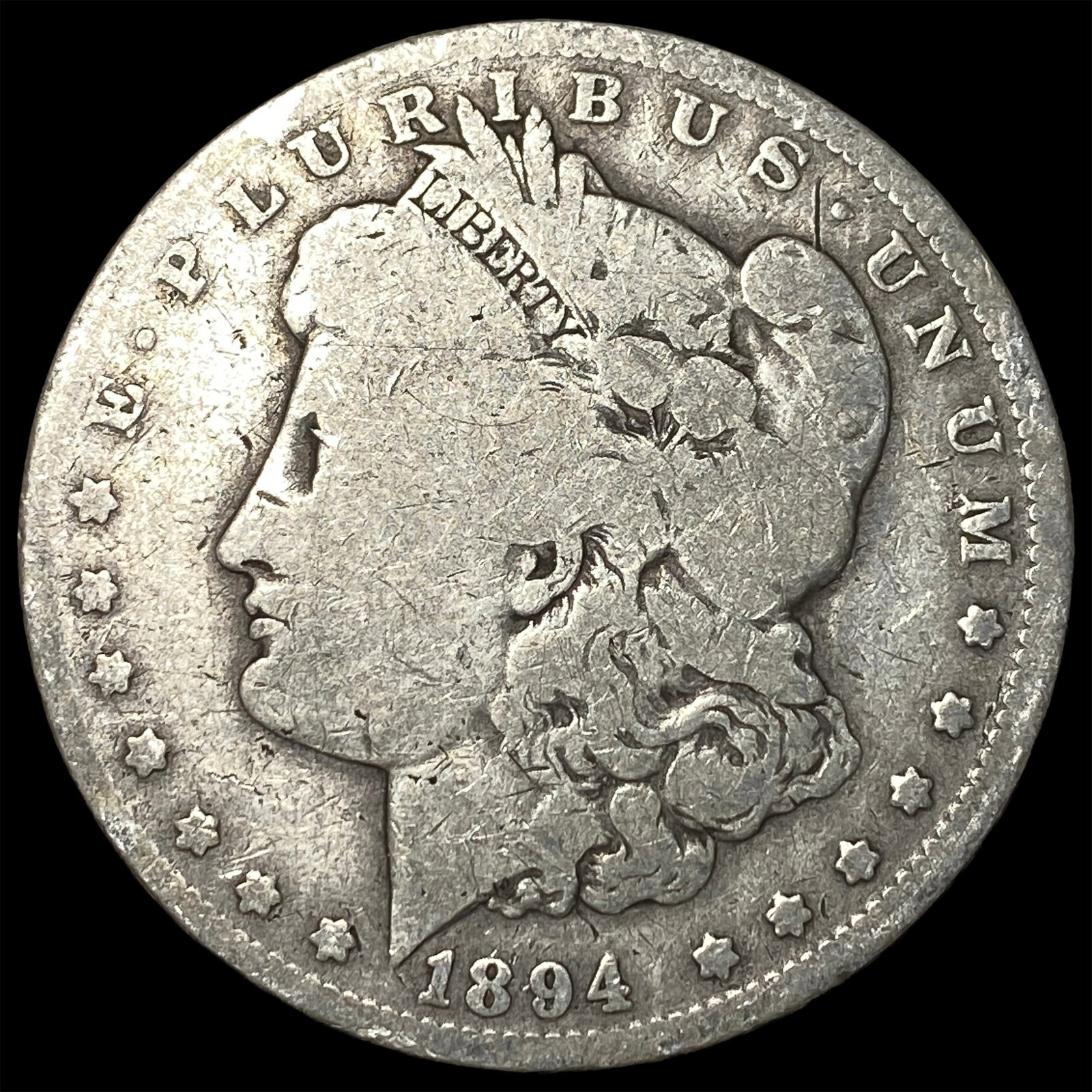 1894-O Silver Morgan Dollar NICELY CIRCULATED
