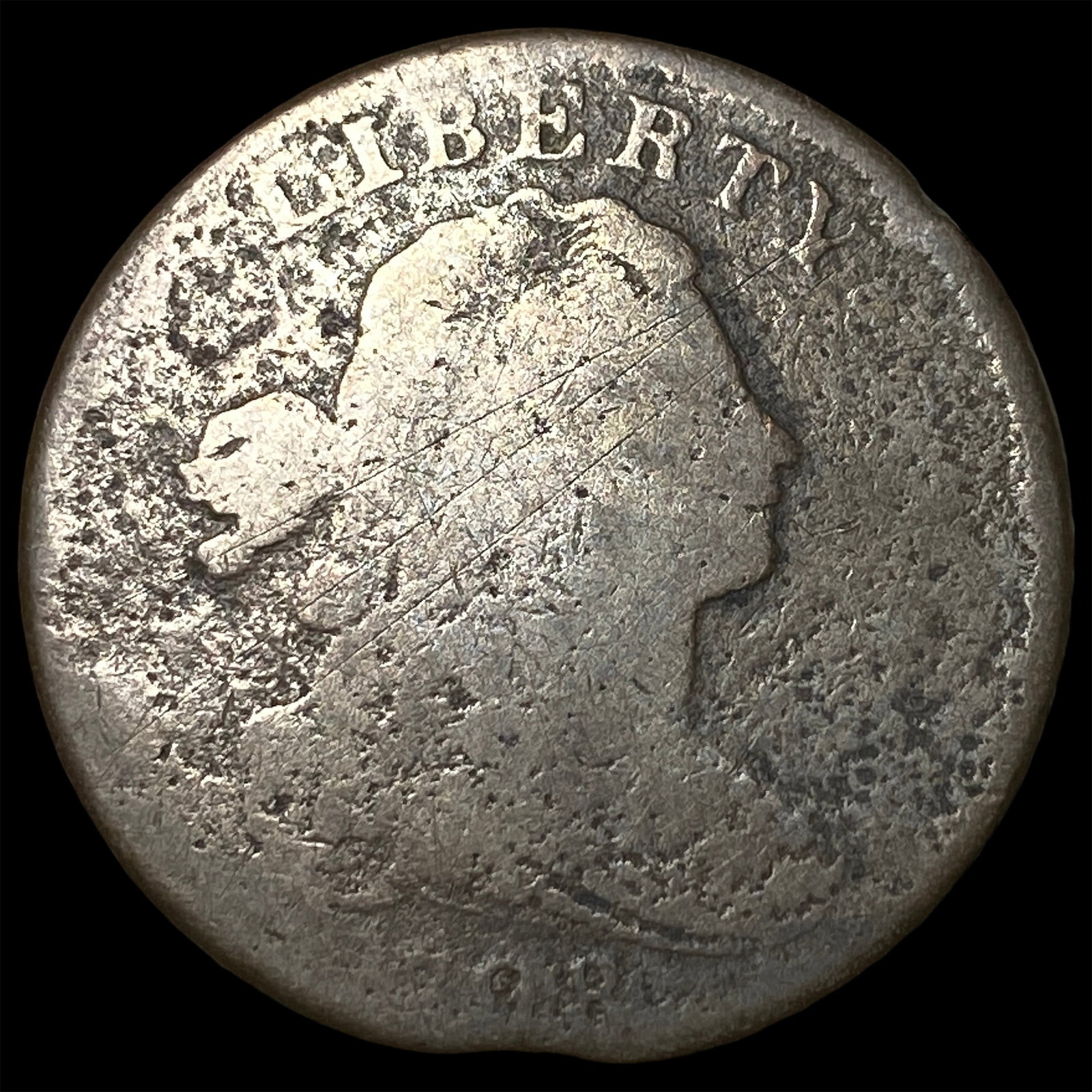 1798 Draped Bust Large Cent LIGHTLY CIRCULATED: 1798 Draped Bust Large Cent LIGHTLY CIRCULATED