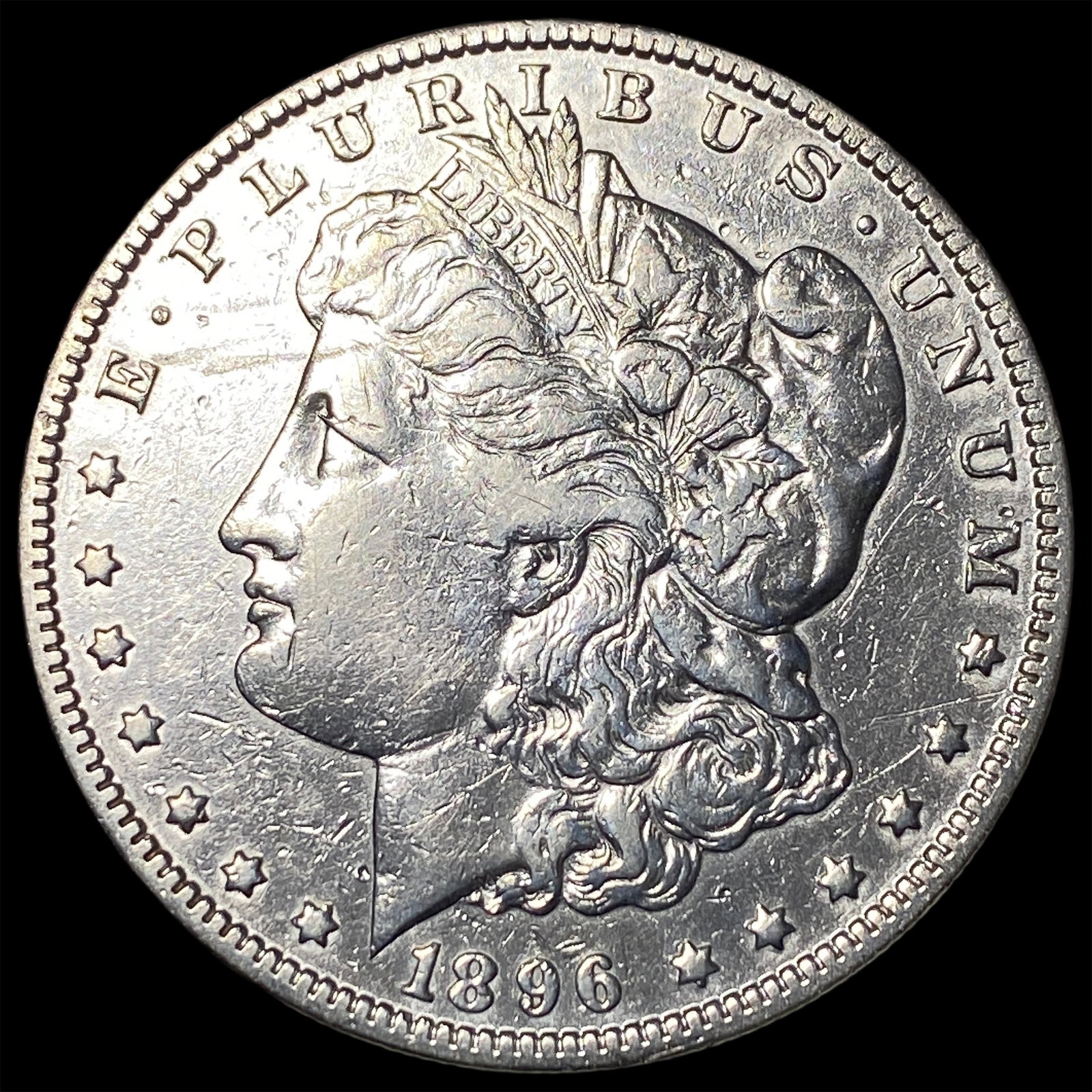 1896-O Morgan Silver Dollar CLOSELY UNCIRCULATED: 1896-O Morgan Silver Dollar CLOSELY UNCIRCULATED