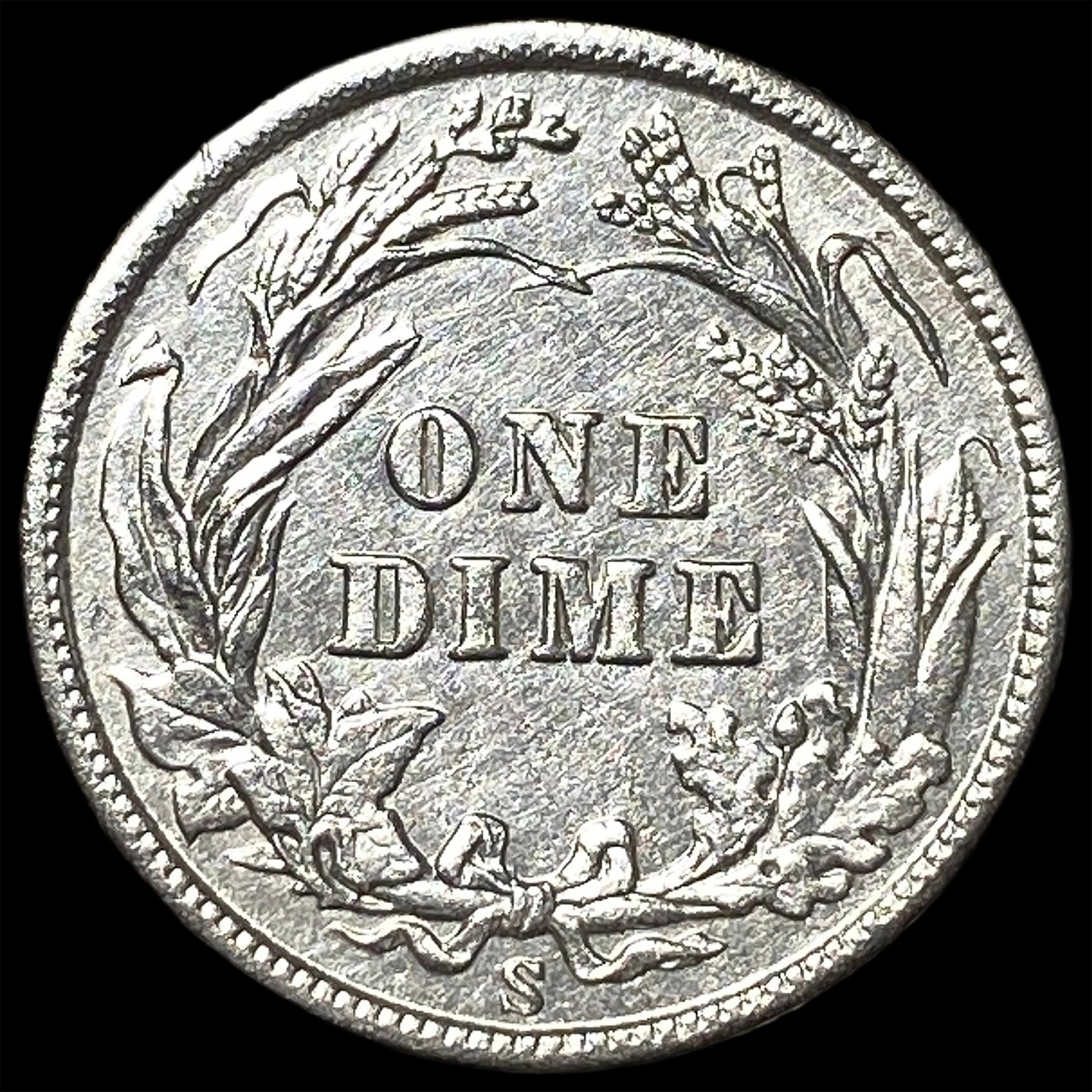 1908-S Silver Barber Dime UNCIRCULATED - 2