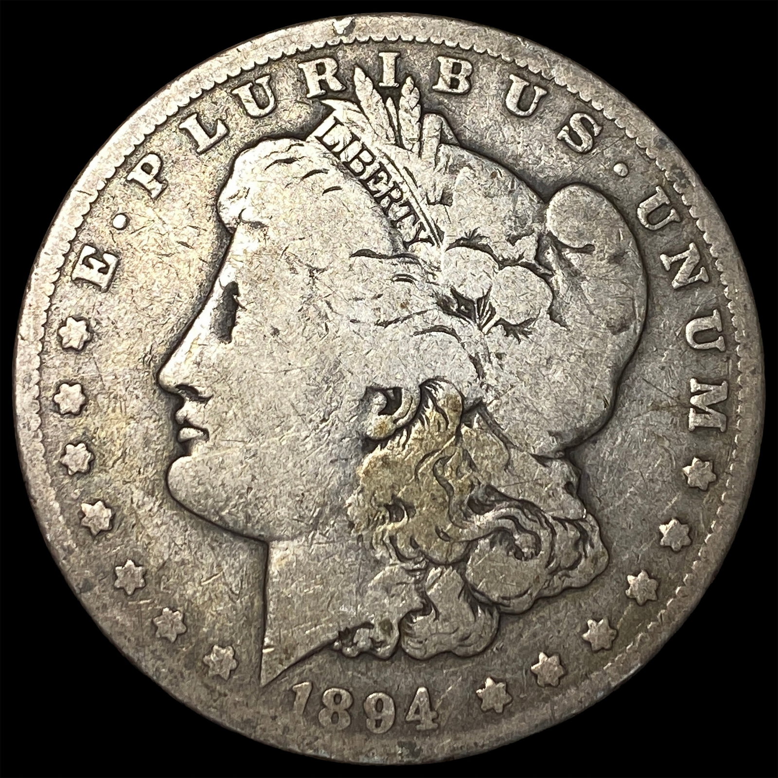 1894-O Silver Morgan Dollar NICELY CIRCULATED: 1894-O Silver Morgan Dollar NICELY CIRCULATED