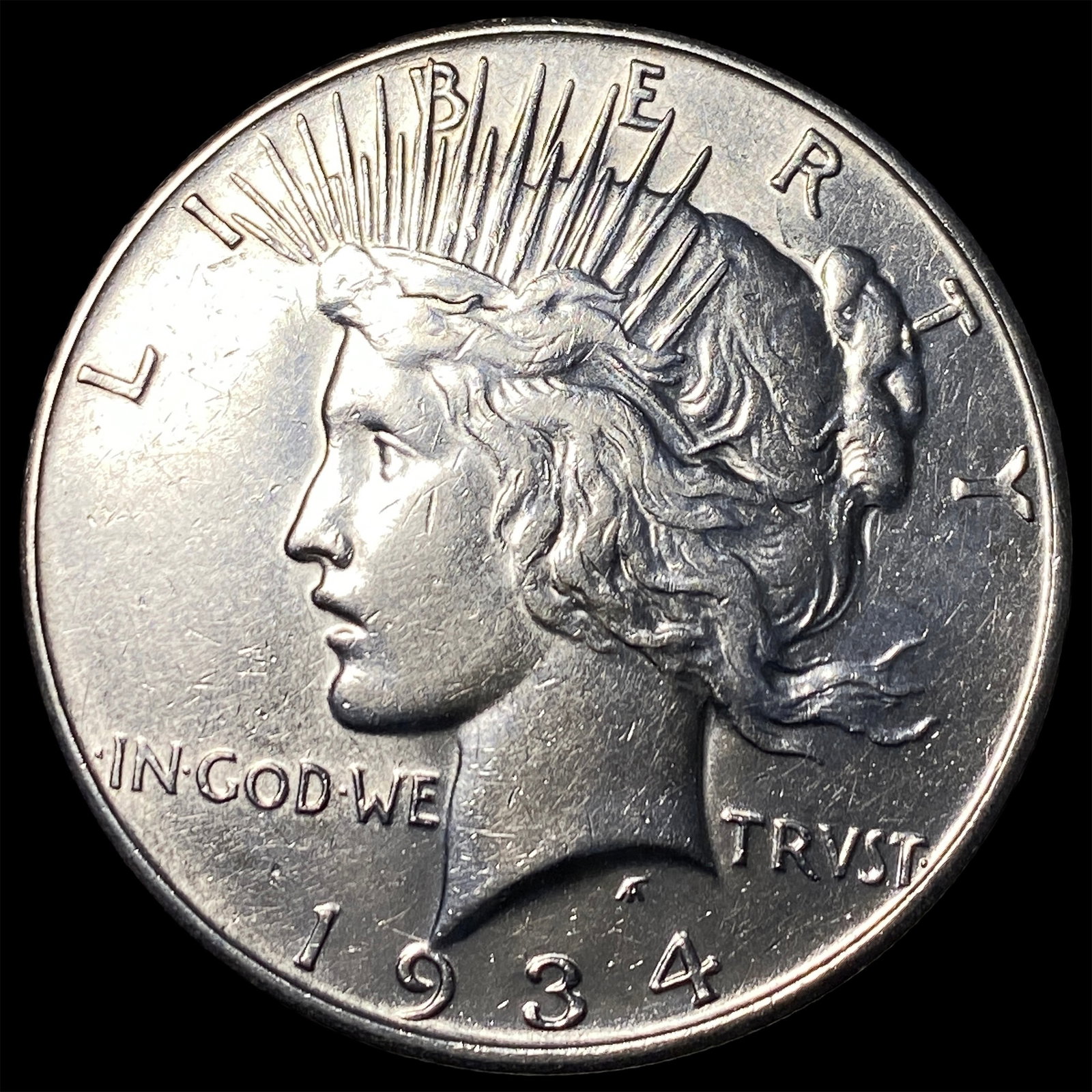 1934-D Silver Peace Dollar UNCIRCULATED: 1934-D Silver Peace Dollar UNCIRCULATED