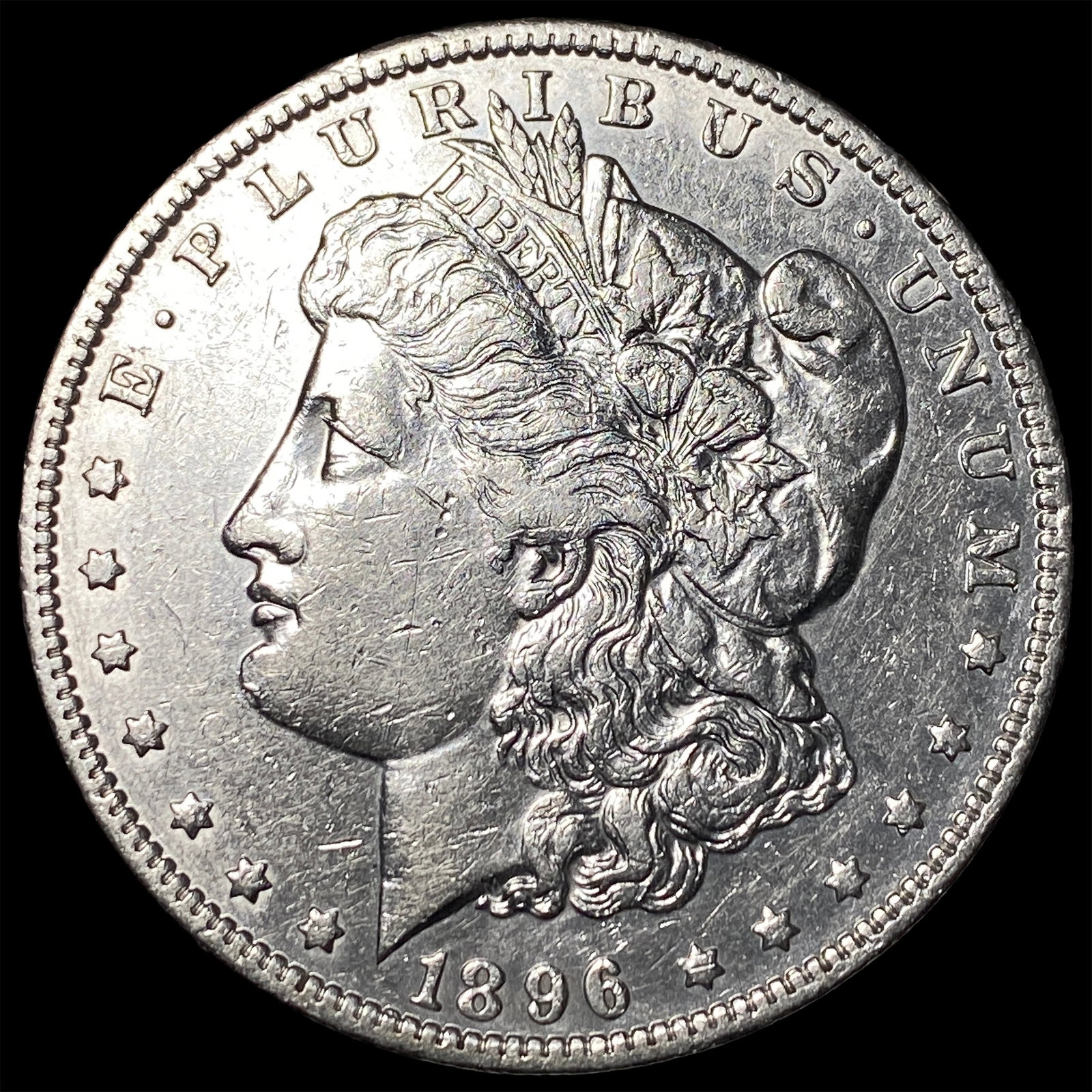 1896-O Silver Morgan Dollar CLOSELY UNCIRCULATED: 1896-O Silver Morgan Dollar CLOSELY UNCIRCULATED