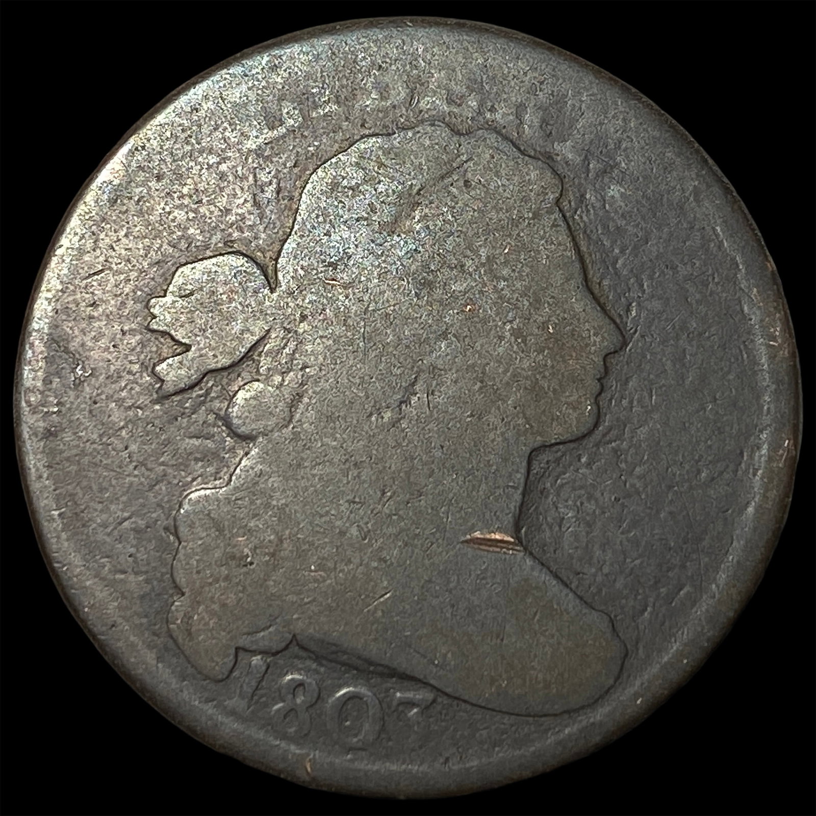 1803 Draped Bust Large Cent NICELY CIRCULATED: 1803 Draped Bust Large Cent NICELY CIRCULATED