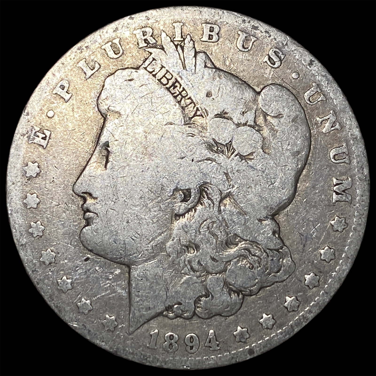 1894-O Silver Morgan Dollar NICELY CIRCULATED: 1894-O Silver Morgan Dollar NICELY CIRCULATED