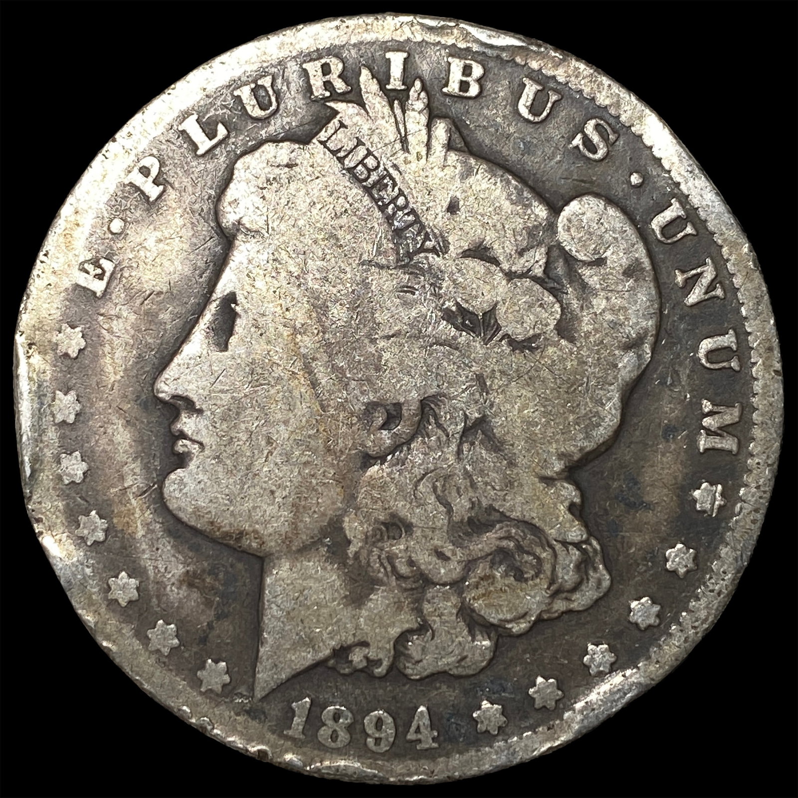 1894-O Silver Morgan Dollar NICELY CIRCULATED: 1894-O Silver Morgan Dollar NICELY CIRCULATED