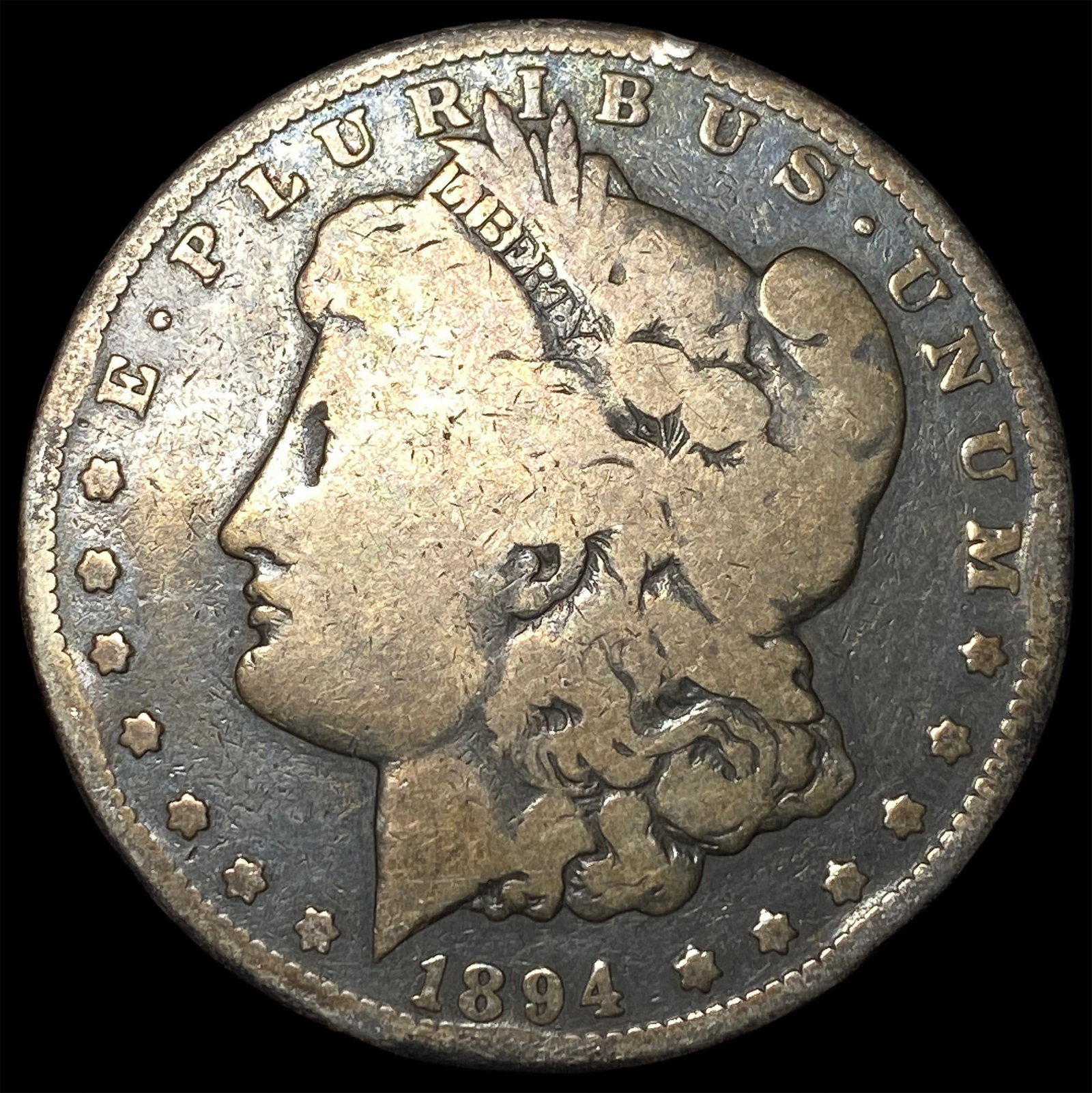 1894-O Silver Morgan Dollar NICELY CIRCULATED: 1894-O Silver Morgan Dollar NICELY CIRCULATED