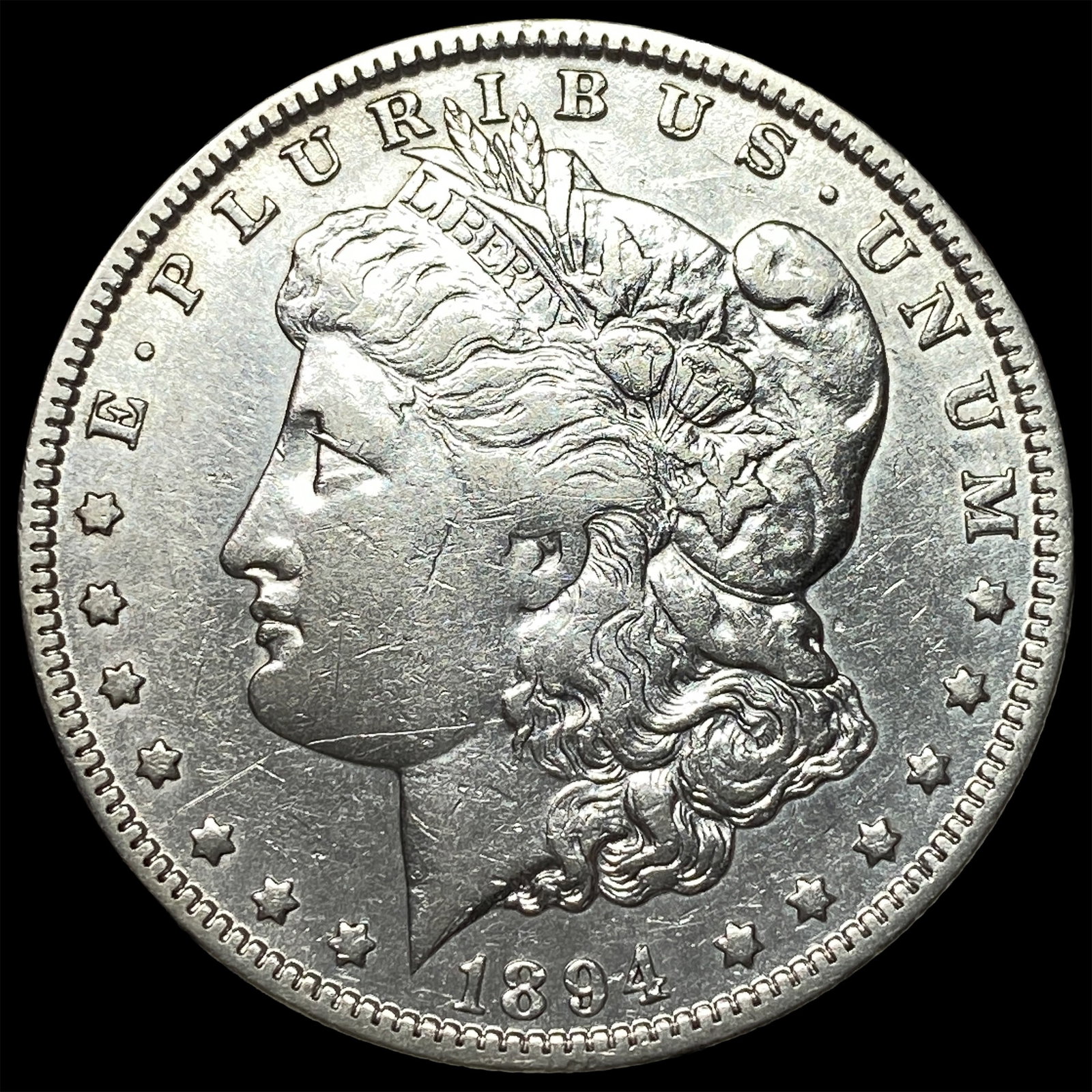 1894-O Silver Morgan Dollar CLOSELY UNCIRCULATED: 1894-O Silver Morgan Dollar CLOSELY UNCIRCULATED
