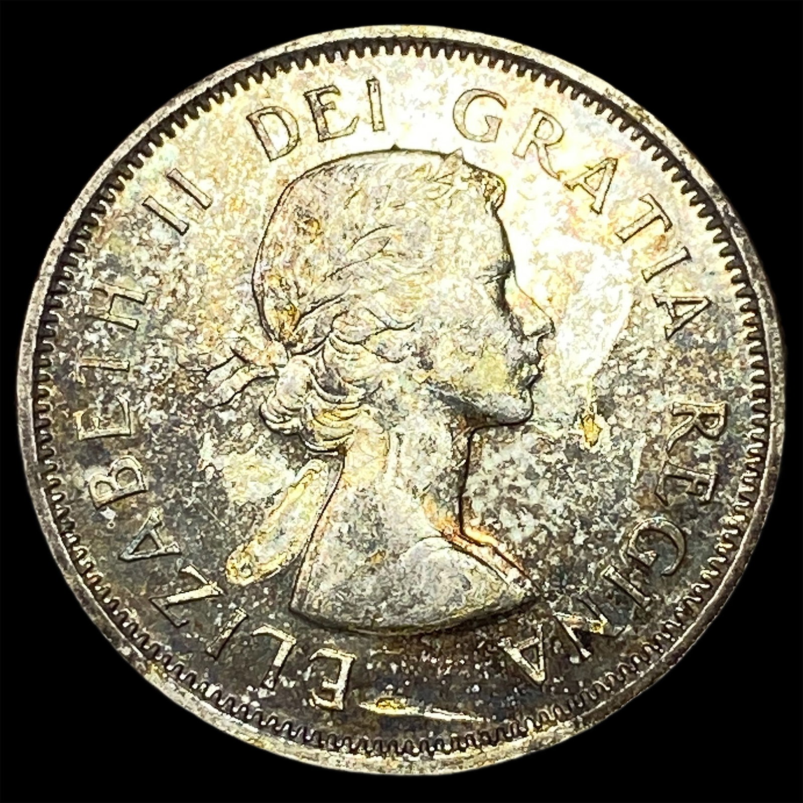 1956 Canada Silver 25 Cents GEM PROOF: 1956 Canada Silver 25 Cents GEM PROOF