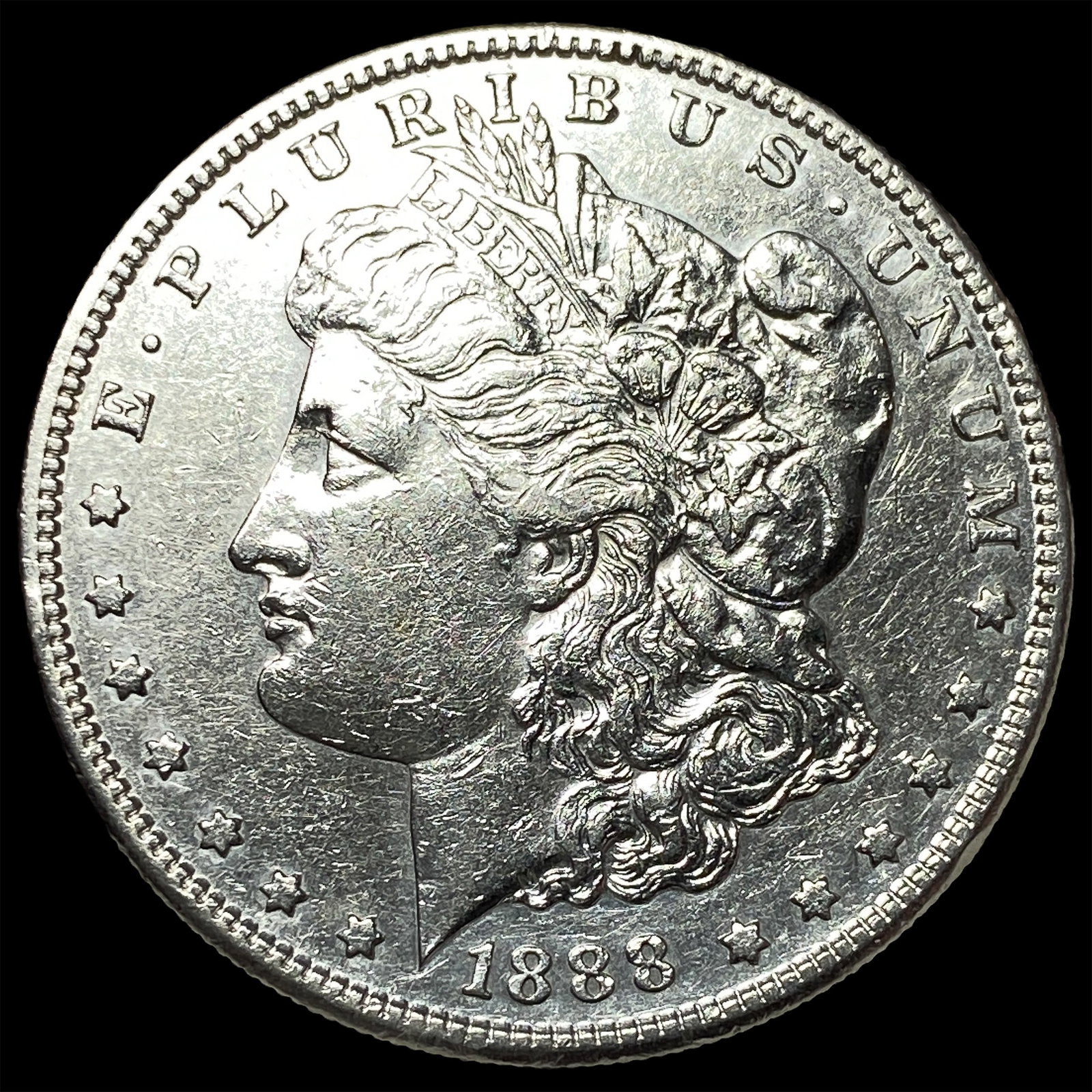 1888-S Silver Morgan Dollar CLOSELY UNCIRCULATED (1 of 2)