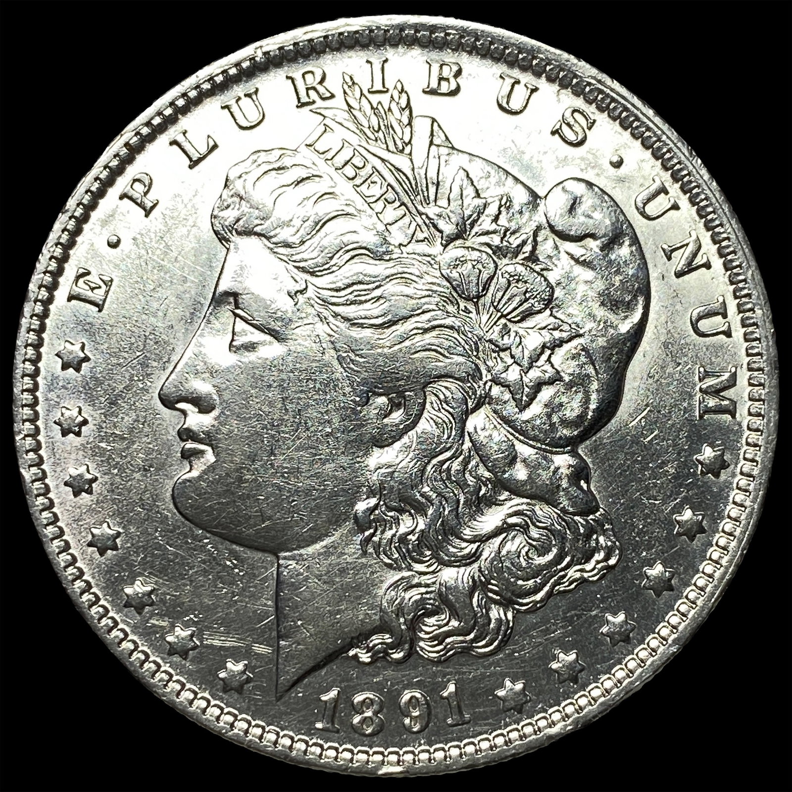 1891-O Silver Morgan Dollar CHOICE AU: 1891-O Silver Morgan Dollar CHOICE AU