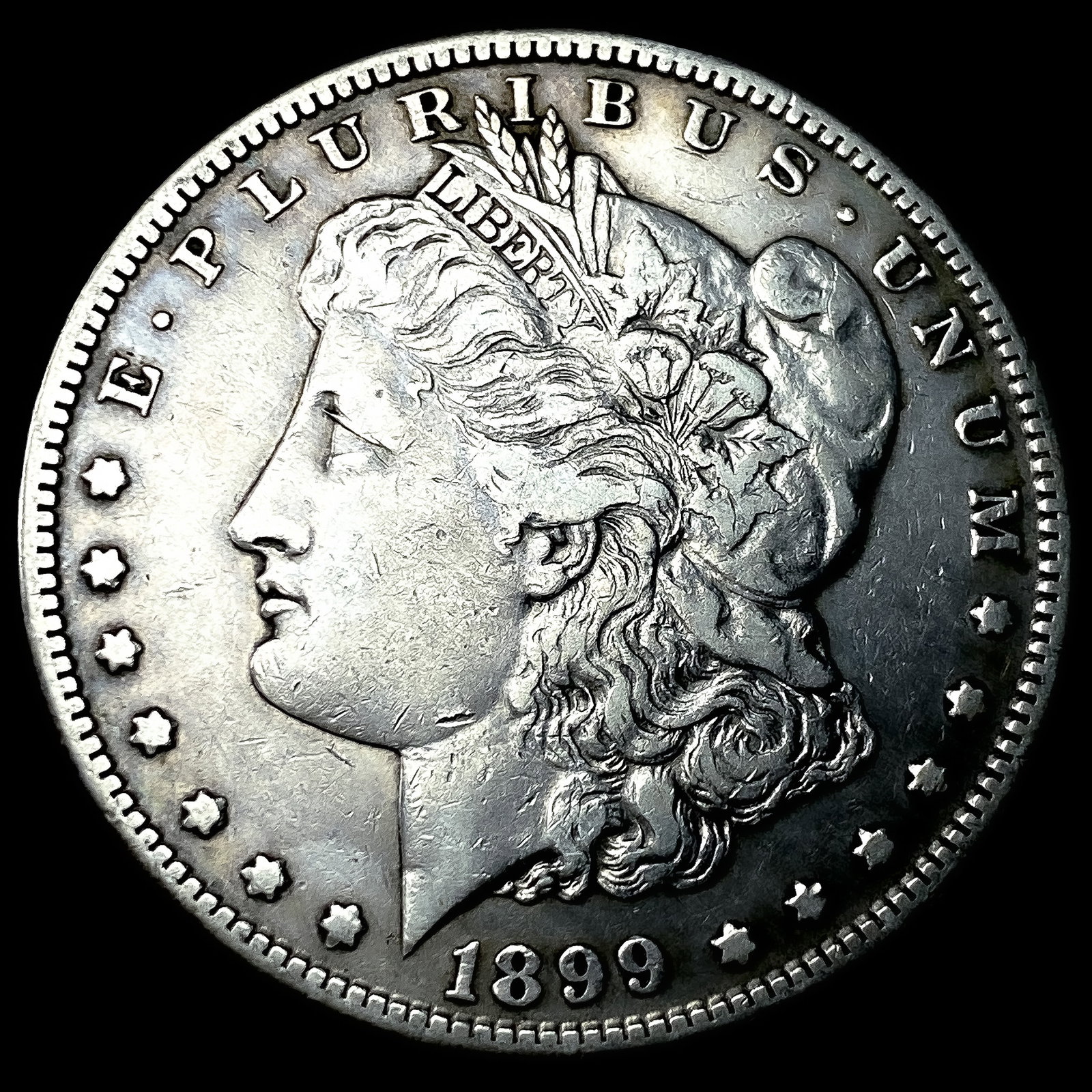 1899-S Morgan Silver Dollar NEARLY UNCIRCULATED: 1899-S Morgan Silver Dollar NEARLY UNCIRCULATED