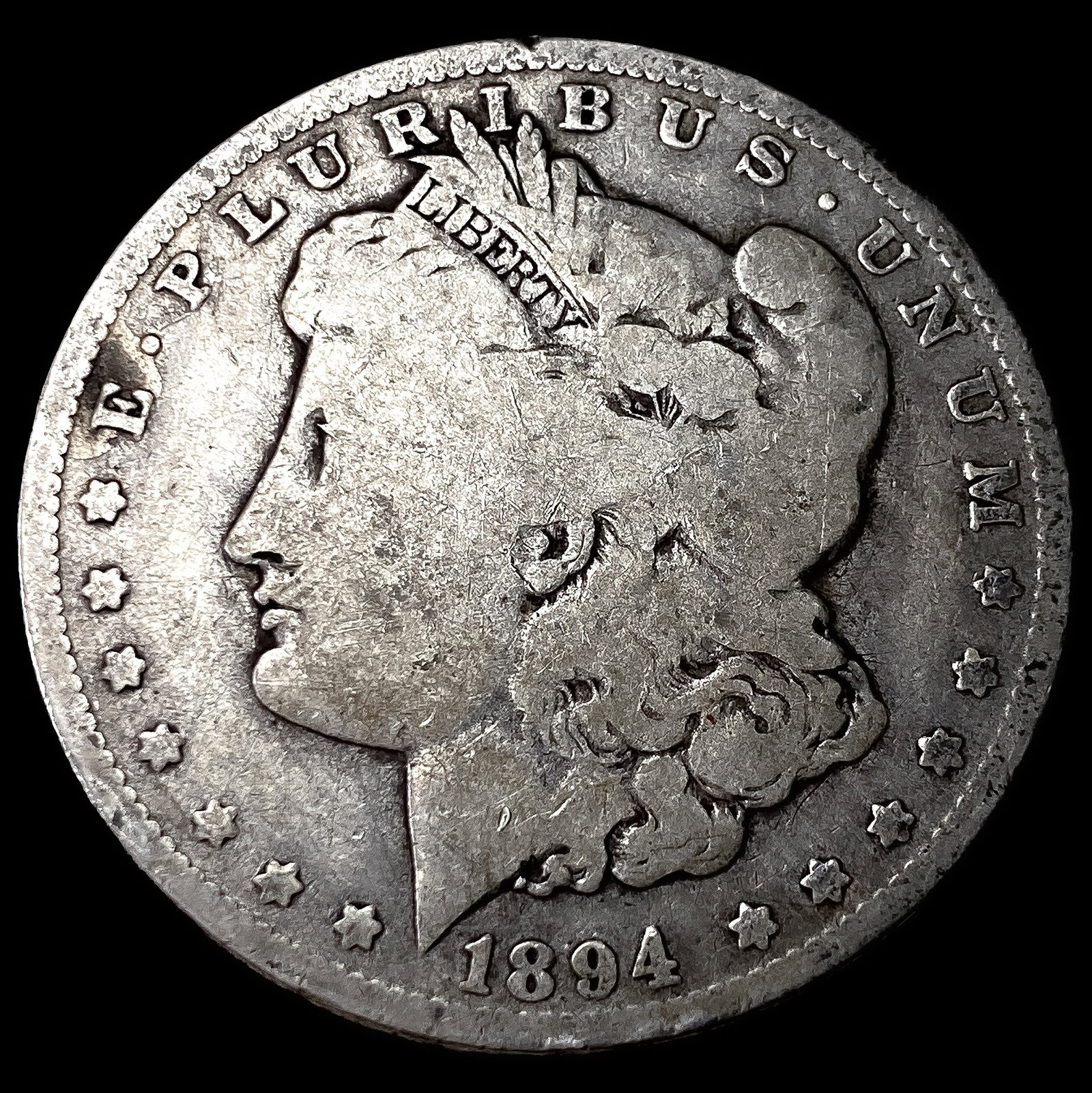 1894-O Morgan Silver Dollar NICELY CIRCULATED: 1894-O Morgan Silver Dollar NICELY CIRCULATED