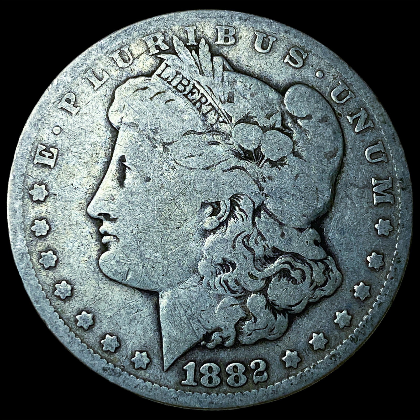 1882-CC Morgan Silver Dollar NICELY CIRCULATED