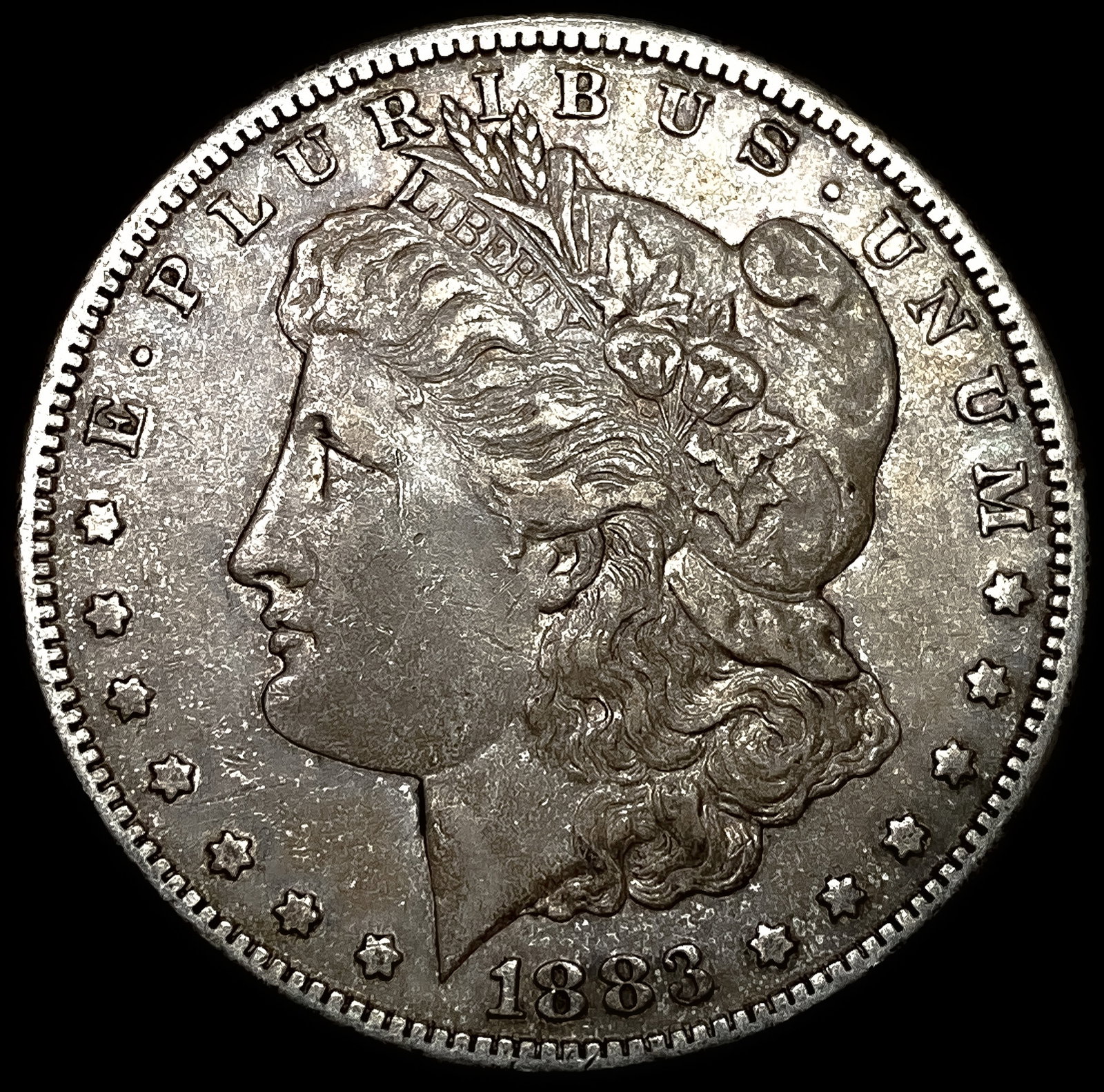 1883-S Silver Morgan Dollar CLOSELY UNCIRCULATED: 1883-S Silver Morgan Dollar CLOSELY UNCIRCULATED