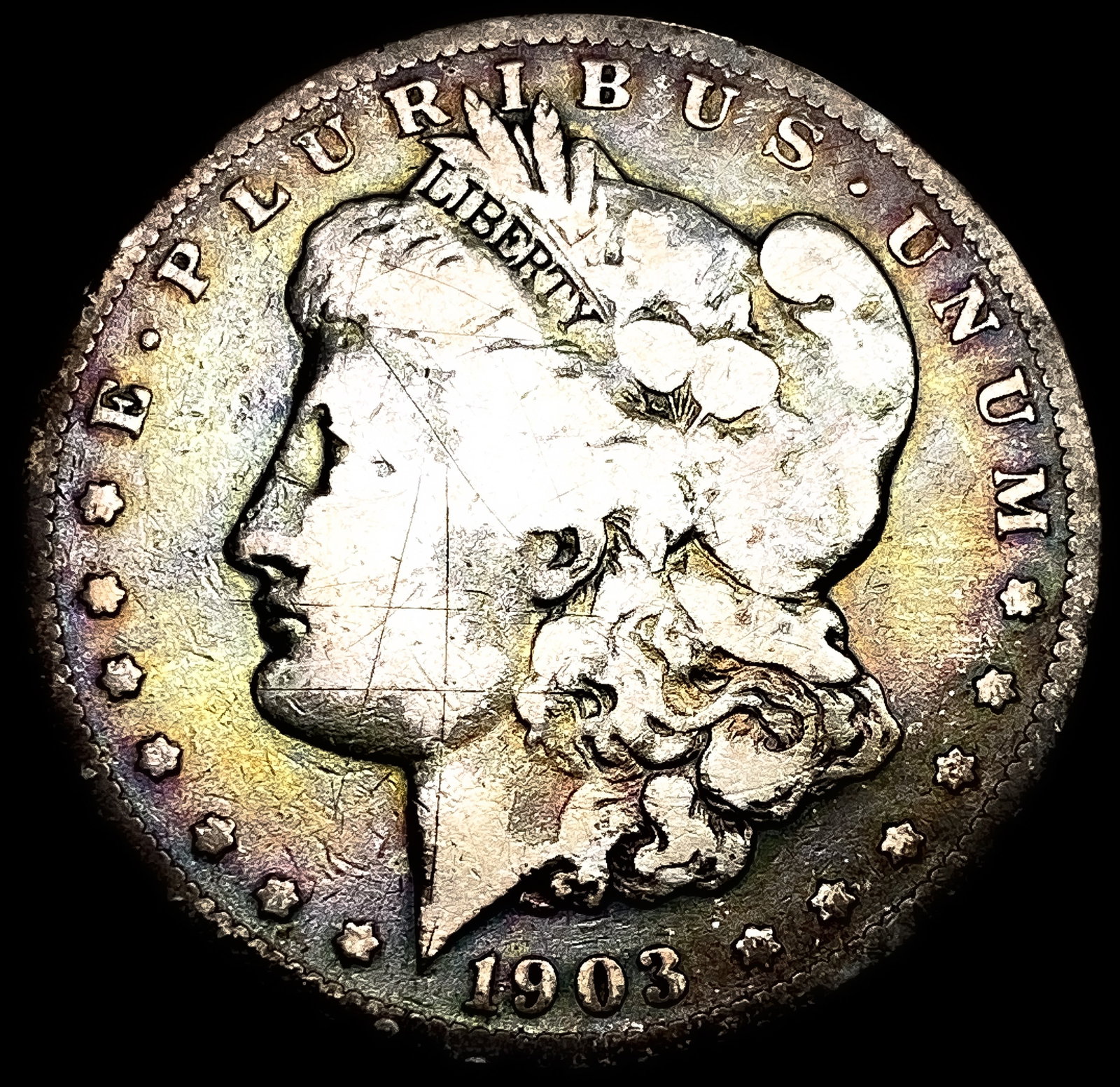 1903-S Silver Morgan Dollar NICELY CIRCULATED: 1903-S Silver Morgan Dollar NICELY CIRCULATED