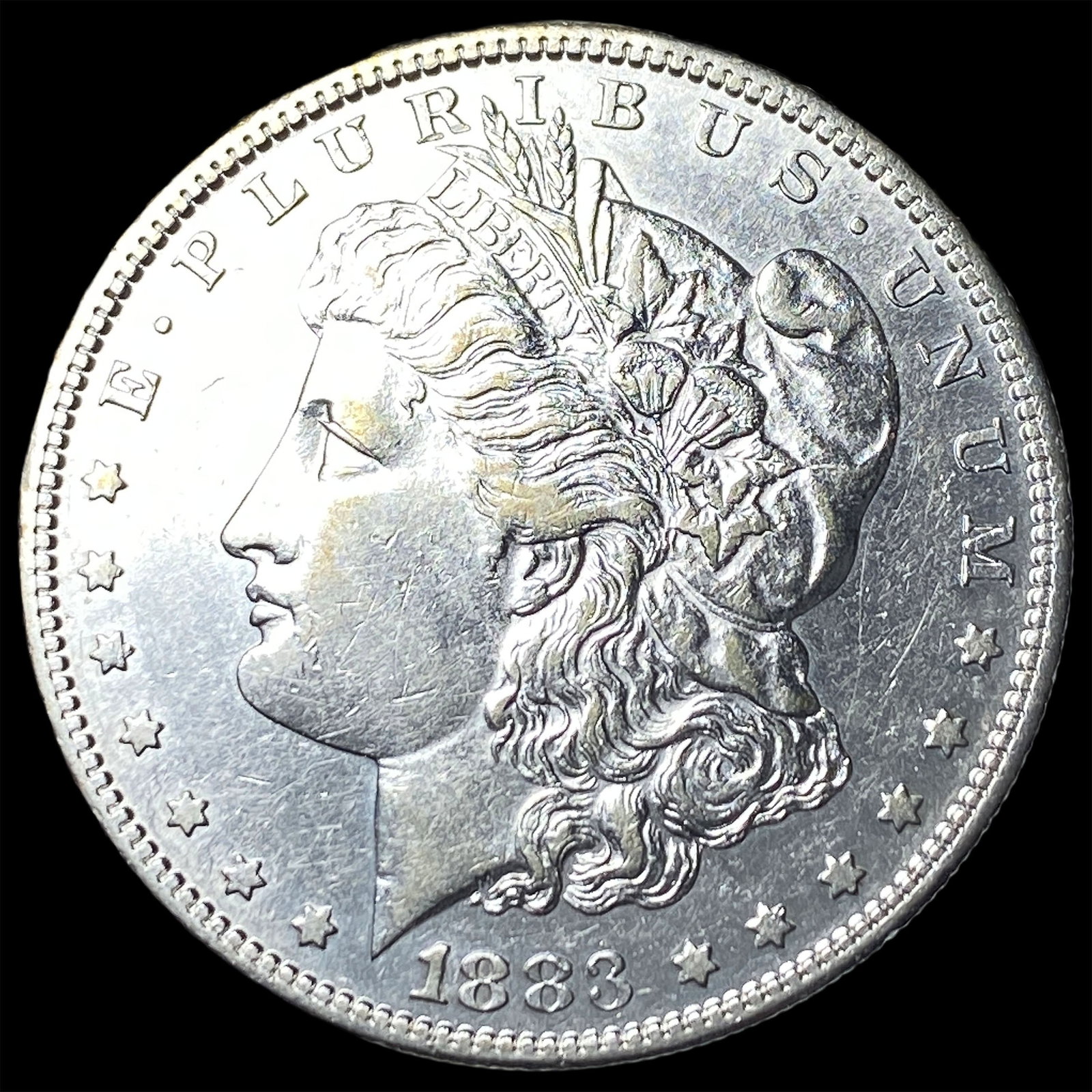 1883-S Silver Morgan Dollar CHOICE AU (1 of 2)