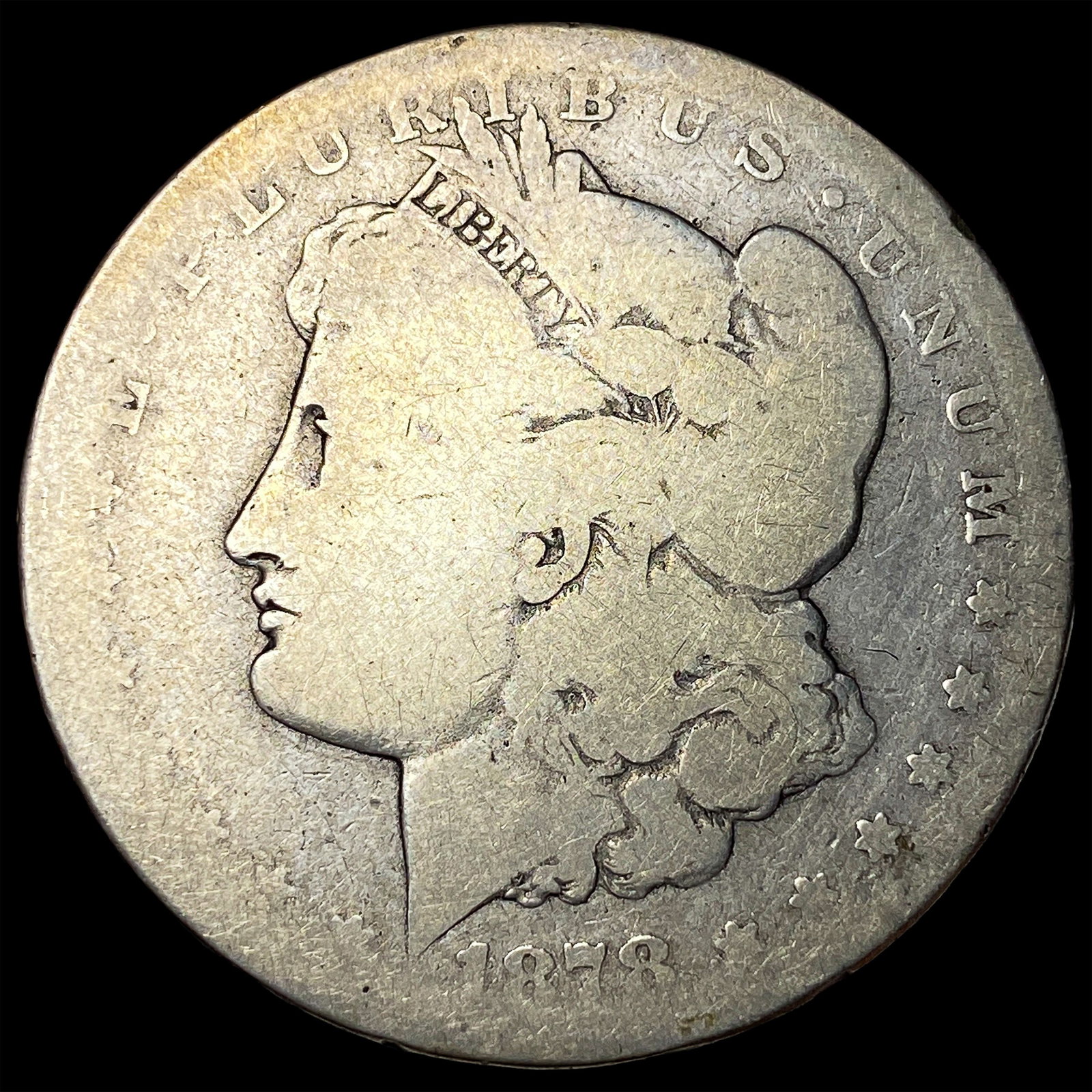 1878-CC Silver Morgan Dollar NICELY CIRCULATED (1 of 2)