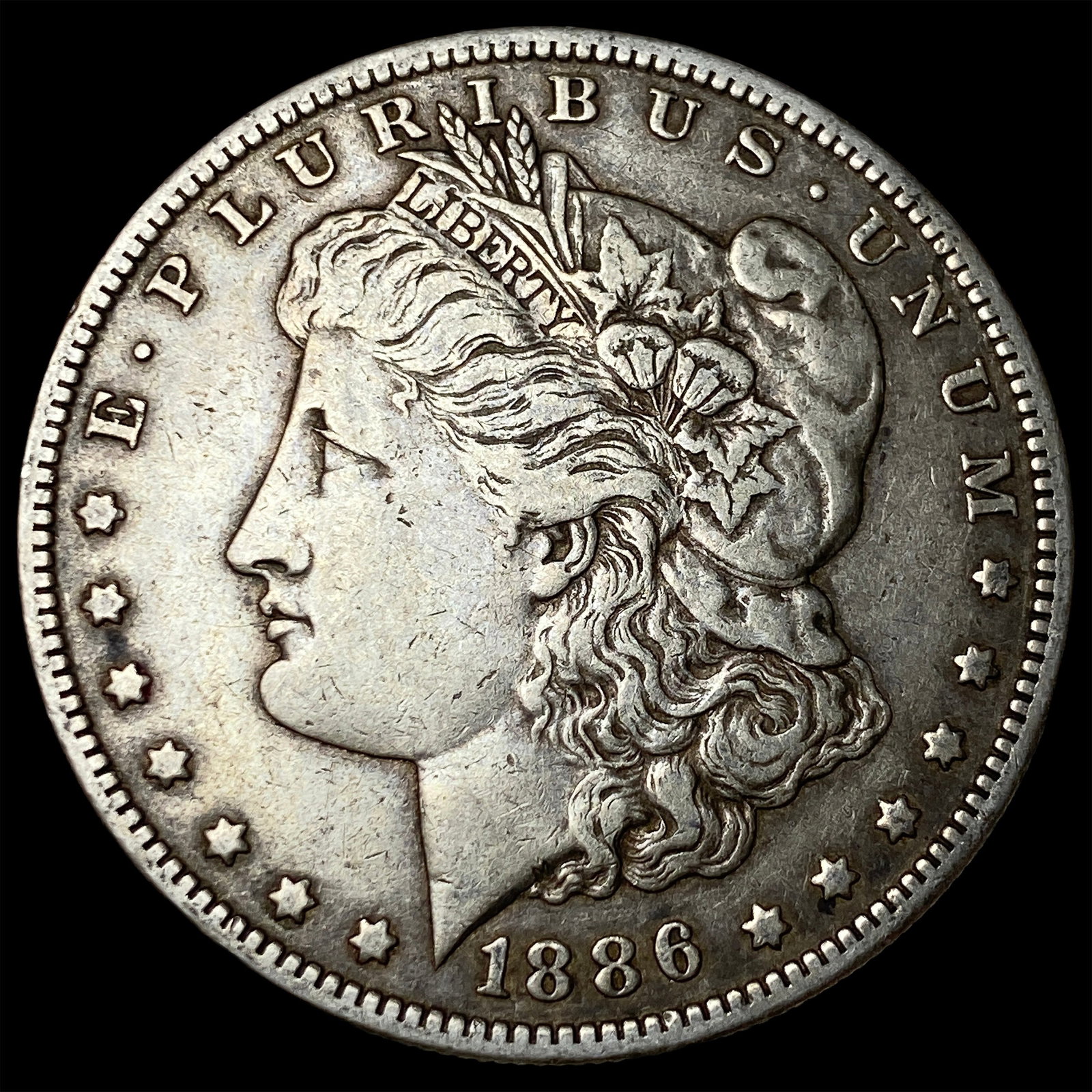 1886-O Silver Morgan Dollar NEARLY UNCIRCULATED: 1886-O Silver Morgan Dollar NEARLY UNCIRCULATED