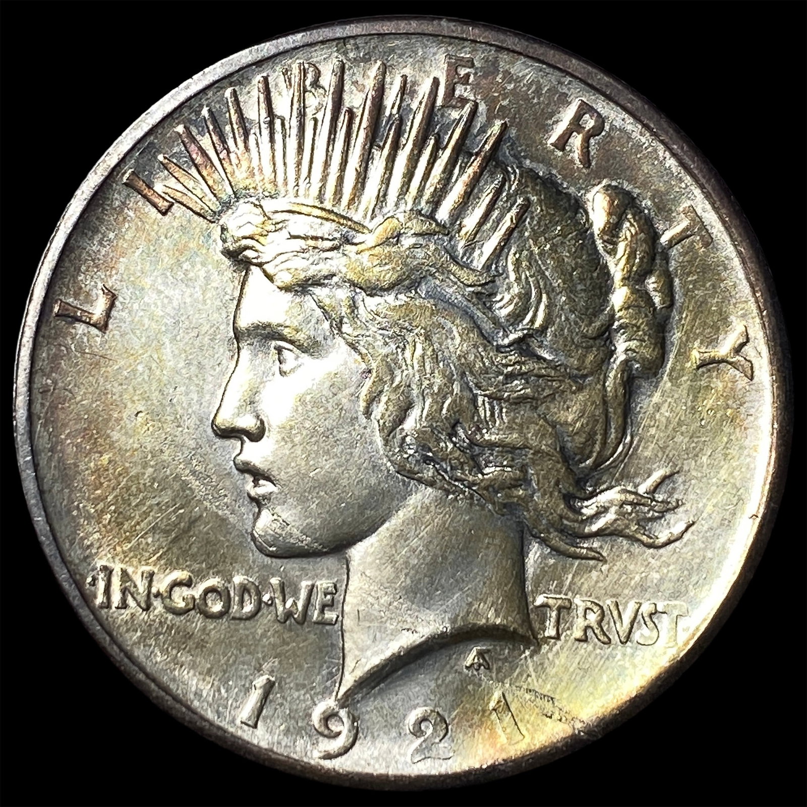 1921 Silver Peace Dollar UNCIRCULATED: 1921 Silver Peace Dollar UNCIRCULATED