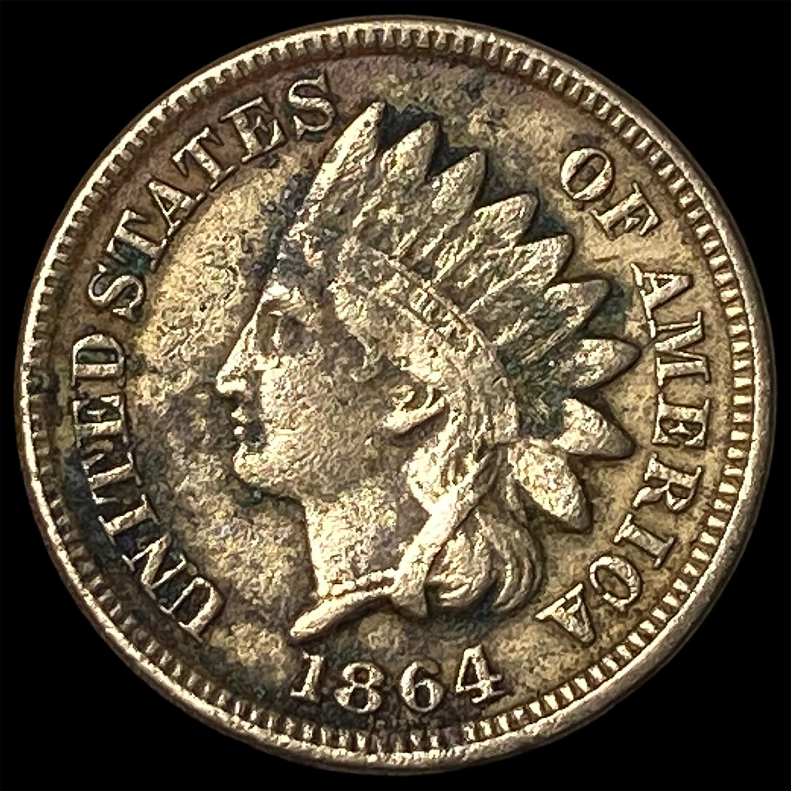 1864 Indian Head Cent LIGHTLY CIRCULATED (1 of 2)