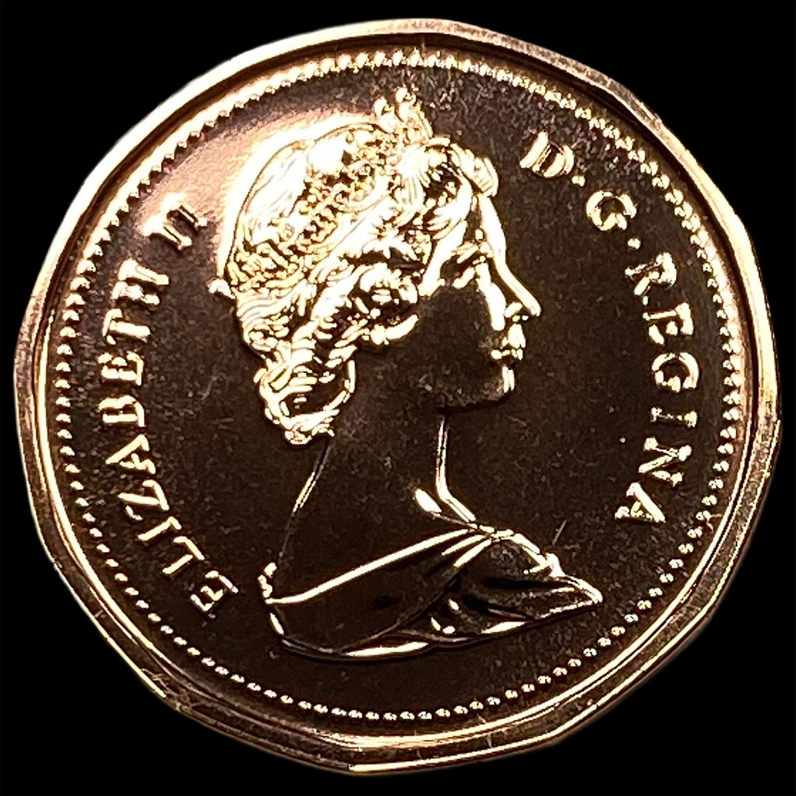 1988 Canada Bronze 1 Cent: 1988 Canada Bronze 1 Cent